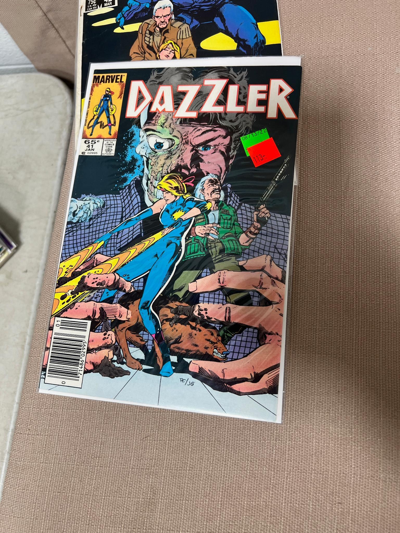 35- Dazzler Comic Books incl. 1-19 and others