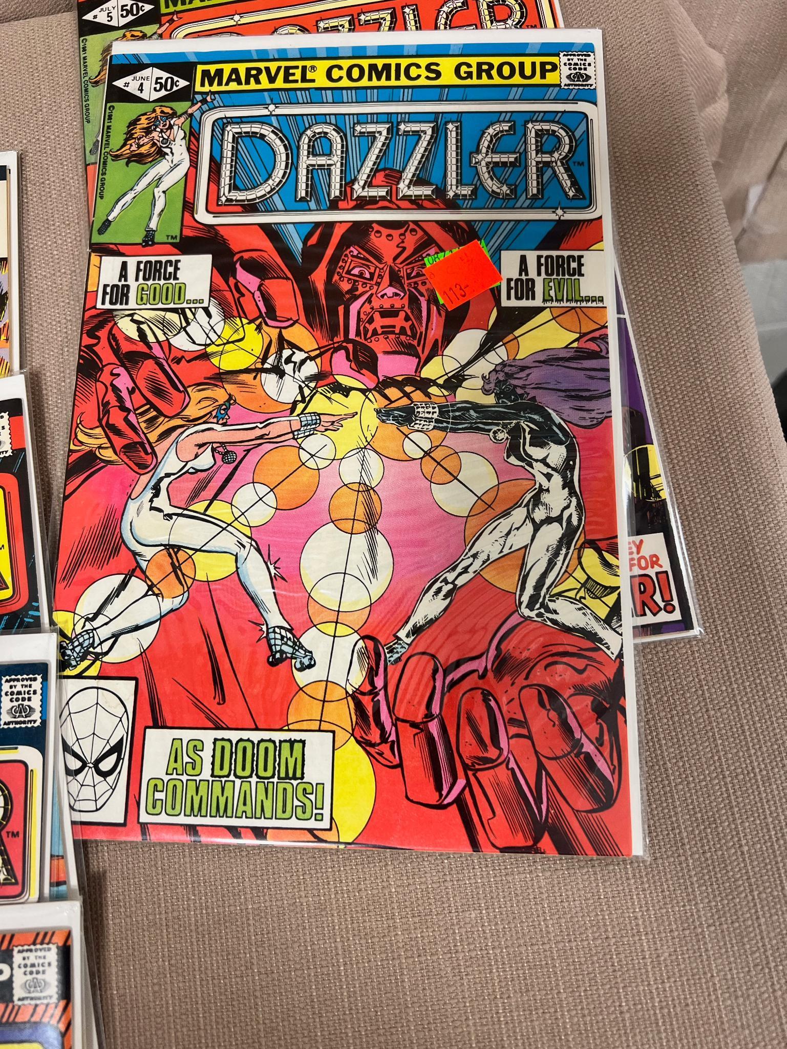 35- Dazzler Comic Books incl. 1-19 and others