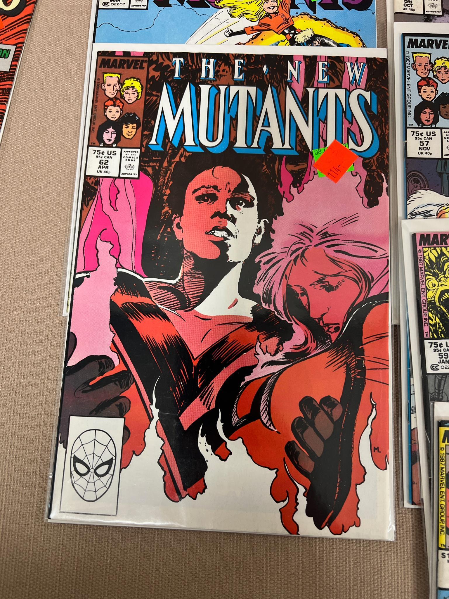 24- The New Mutants including no. 2 & 100 and other early Issues, 1st Cable, and Shatterstar