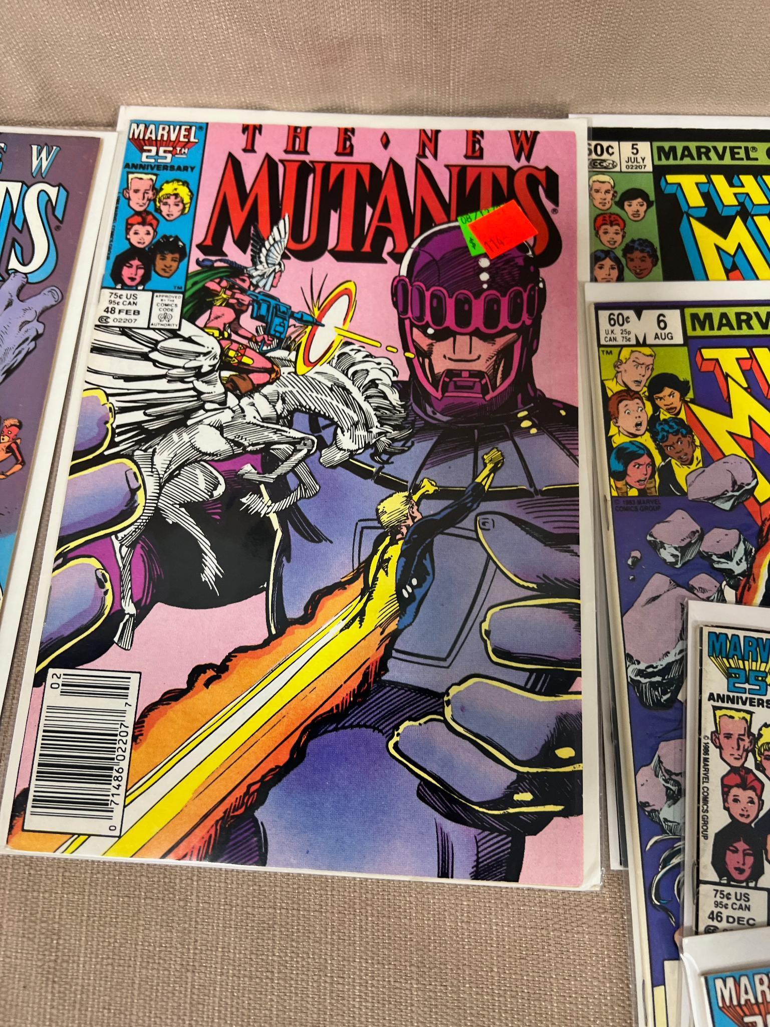 24- The New Mutants including no. 2 & 100 and other early Issues, 1st Cable, and Shatterstar