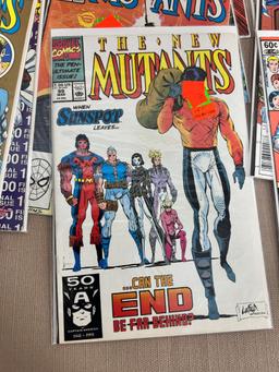 24- The New Mutants including no. 2 & 100 and other early Issues, 1st Cable, and Shatterstar