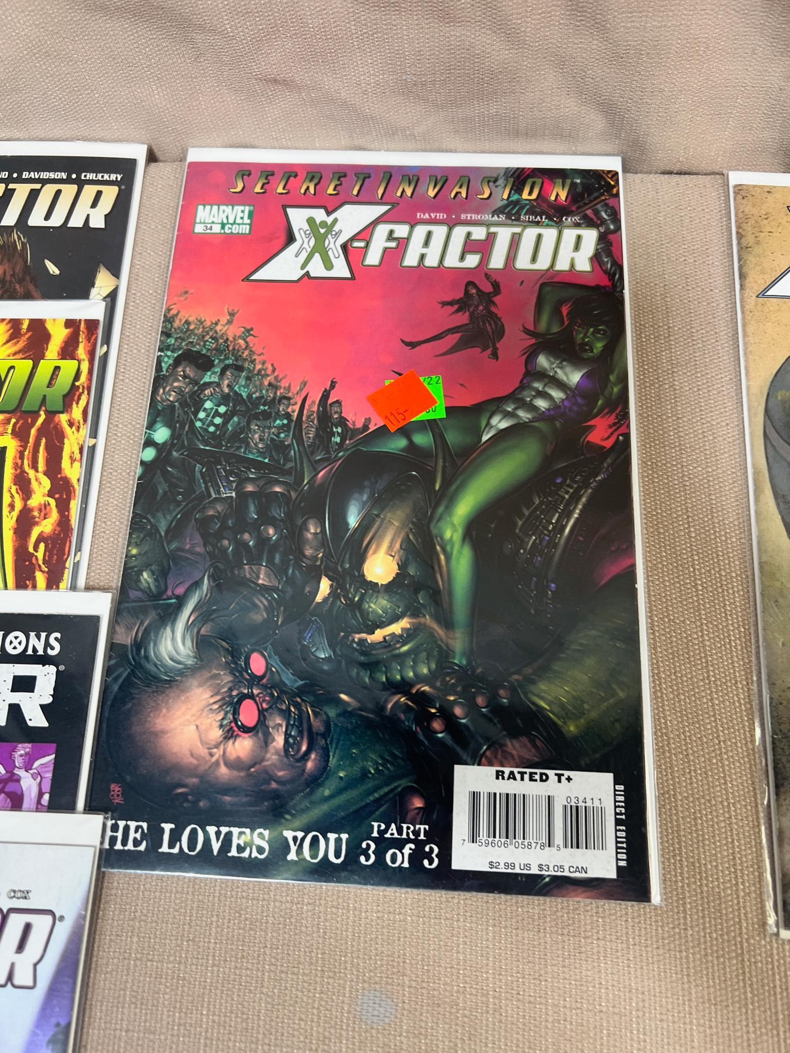 26- Asst X Factor Comic Books