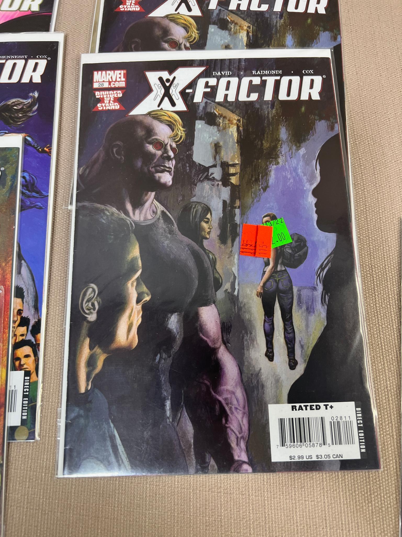 26- Asst X Factor Comic Books