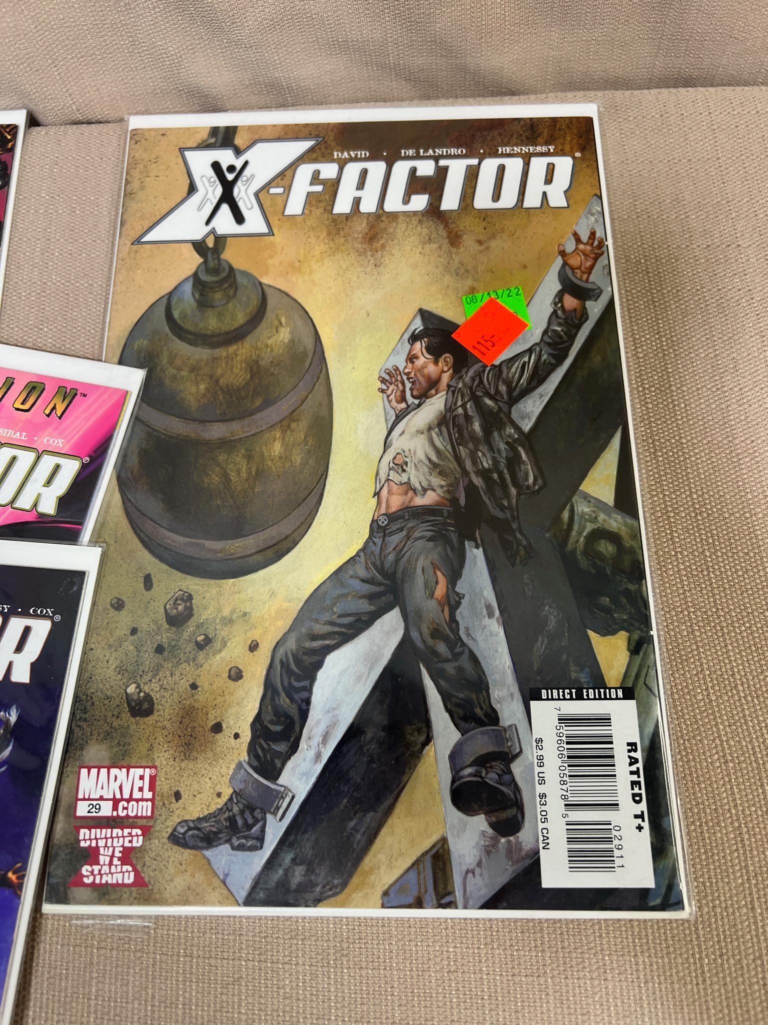 26- Asst X Factor Comic Books