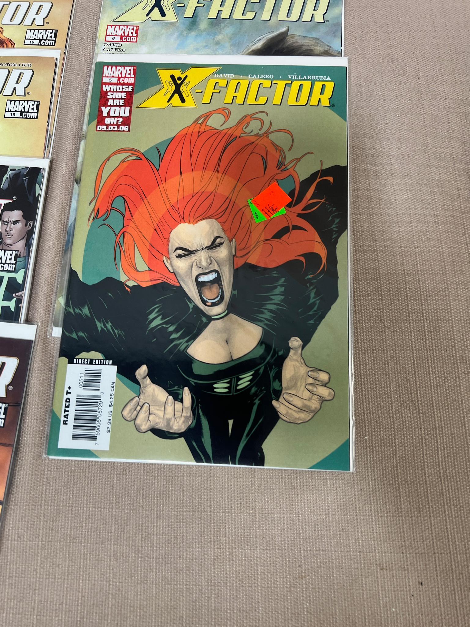 26- Asst X Factor Comic Books