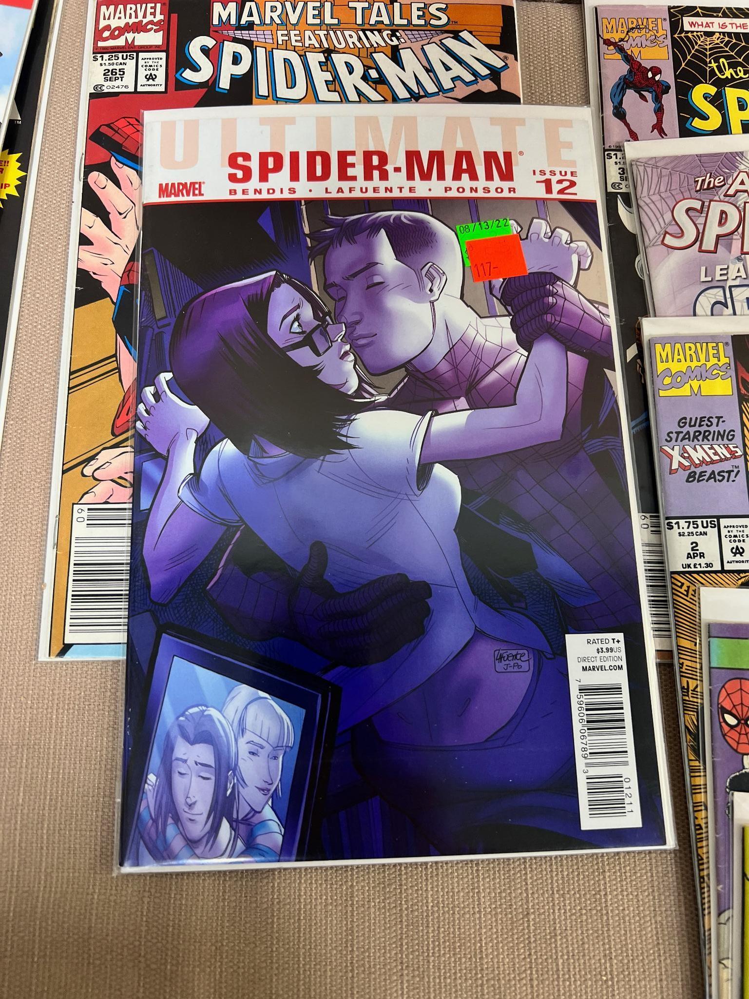 25- Spiderman and Spiderman Related Comic Books, nice mix, see pics