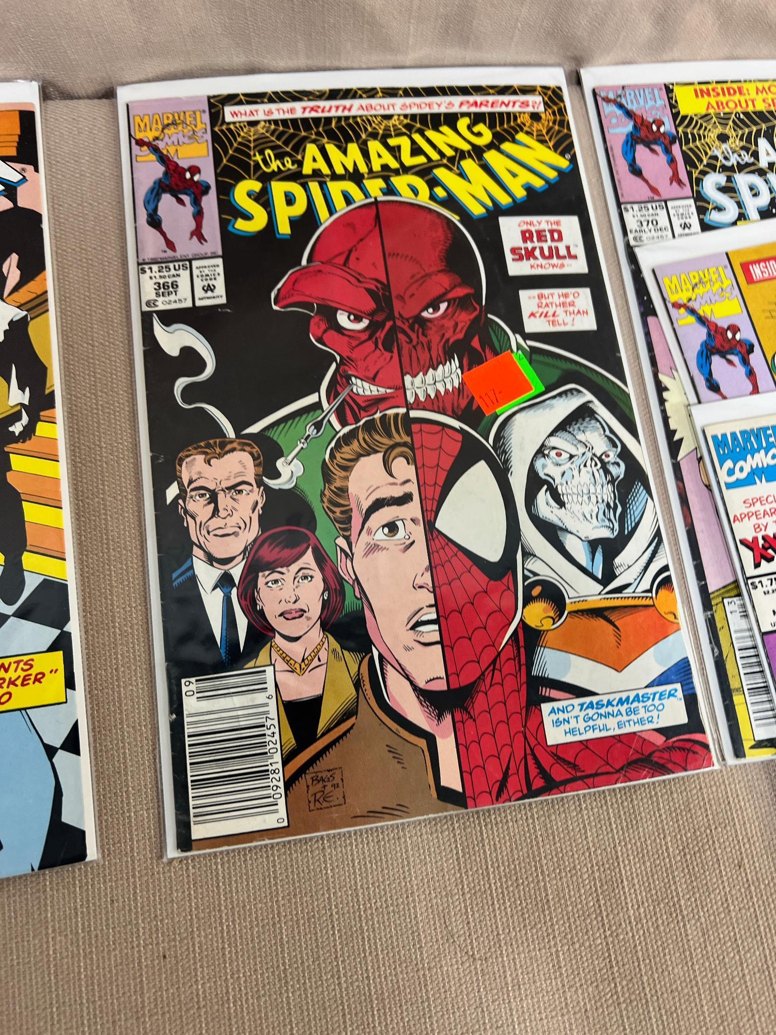 25- Spiderman and Spiderman Related Comic Books, nice mix, see pics