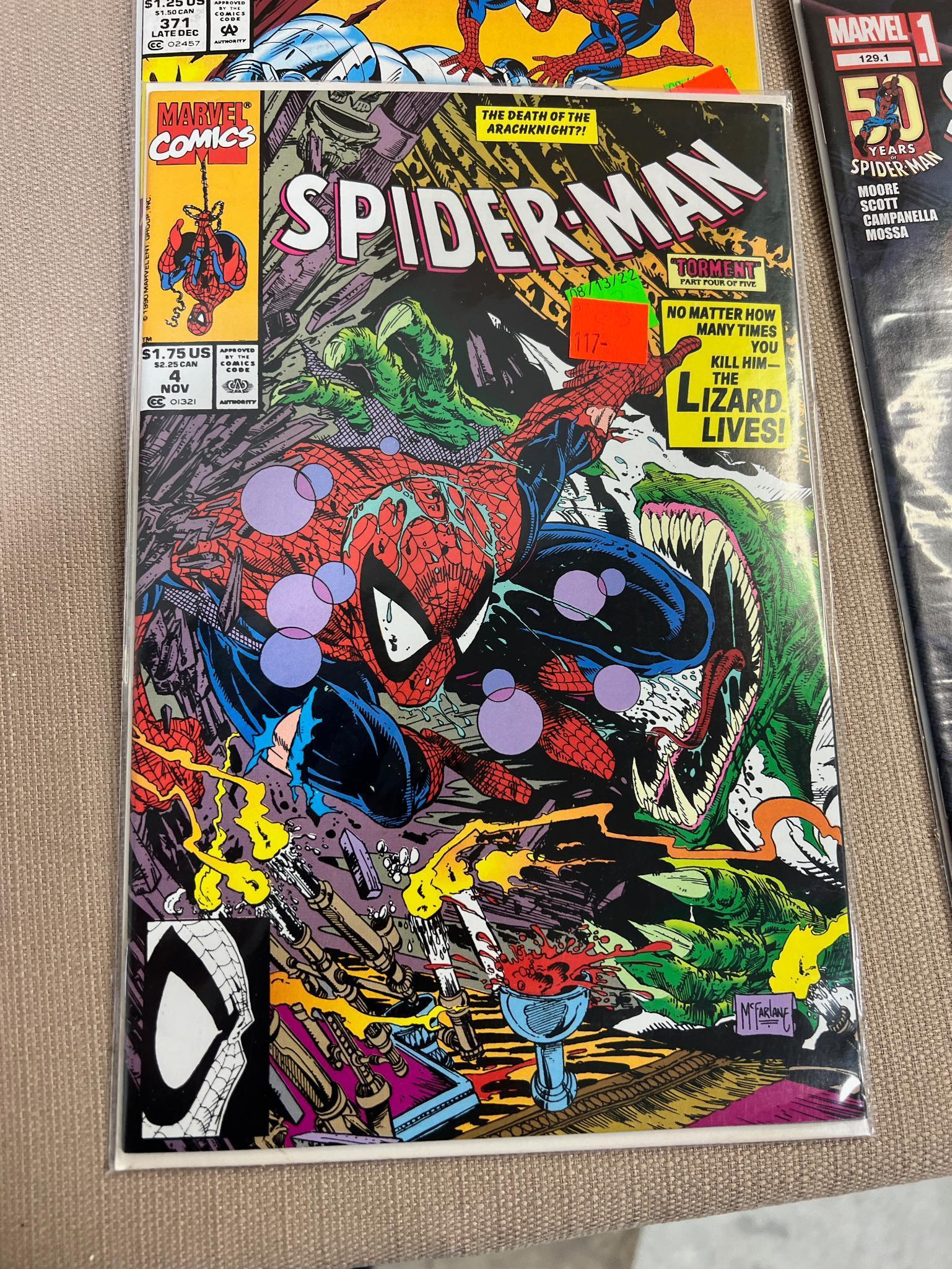25- Spiderman and Spiderman Related Comic Books, nice mix, see pics