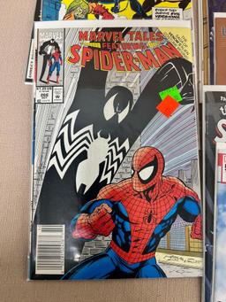 25- Spiderman and Spiderman Related Comic Books, nice mix, see pics