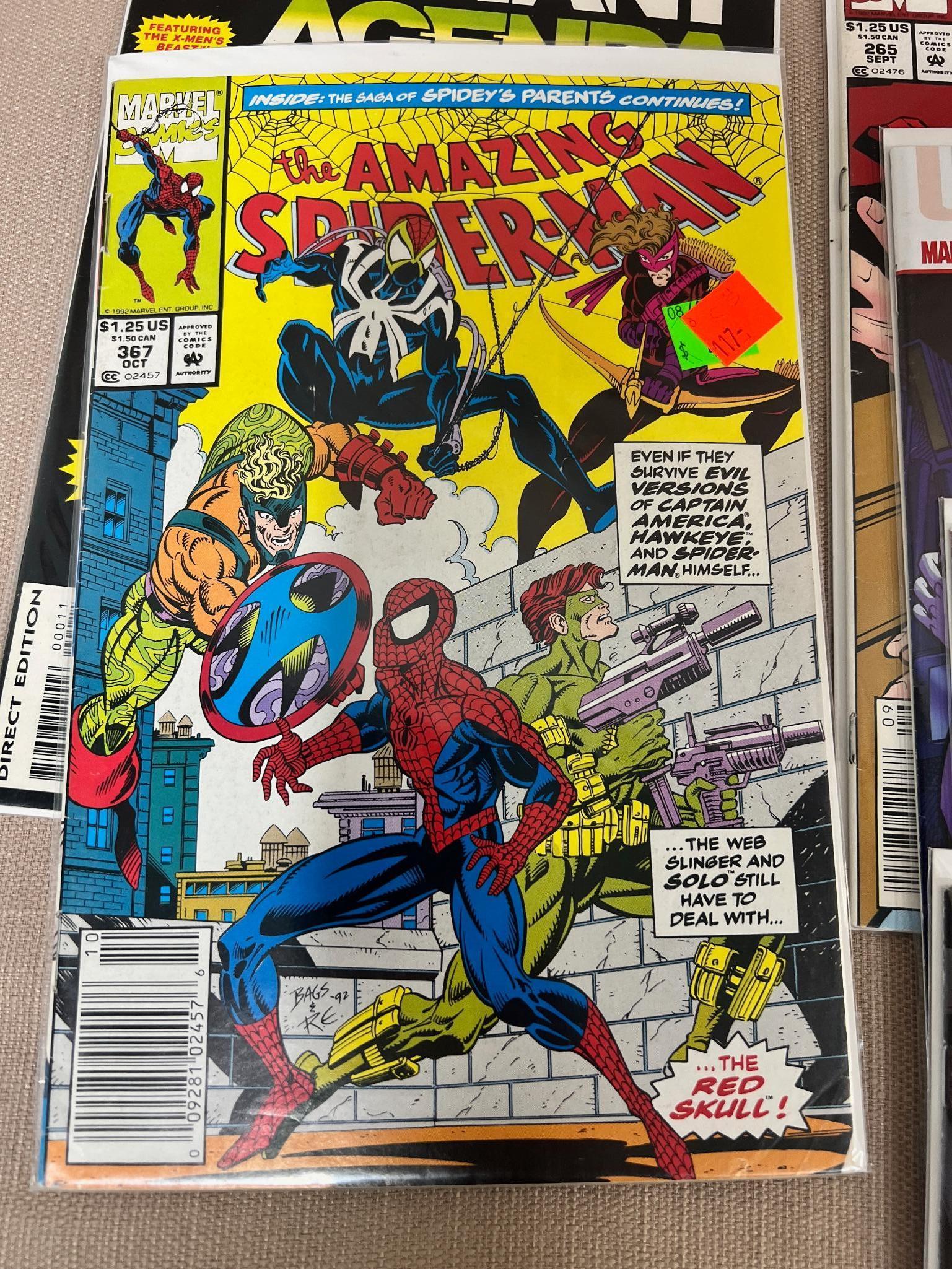 25- Spiderman and Spiderman Related Comic Books, nice mix, see pics