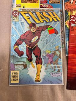 9- Flash Comic Books, see pics, nice mix