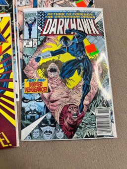 15- Darkhawk Comic Books including various early issues, see pics