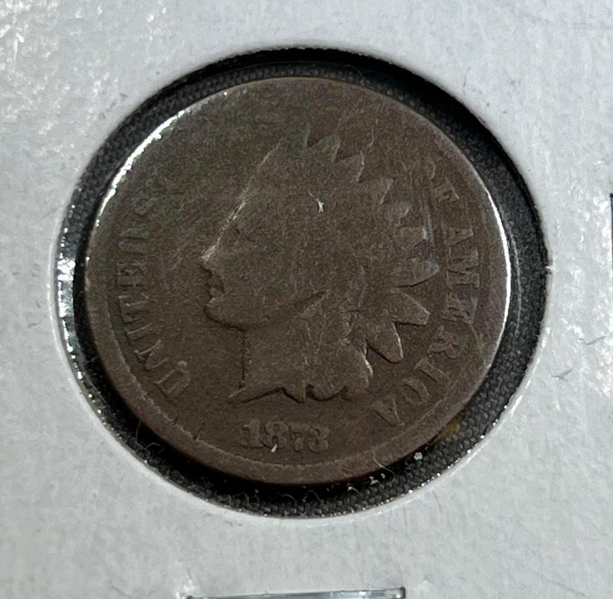 1873 Indianhead Cent