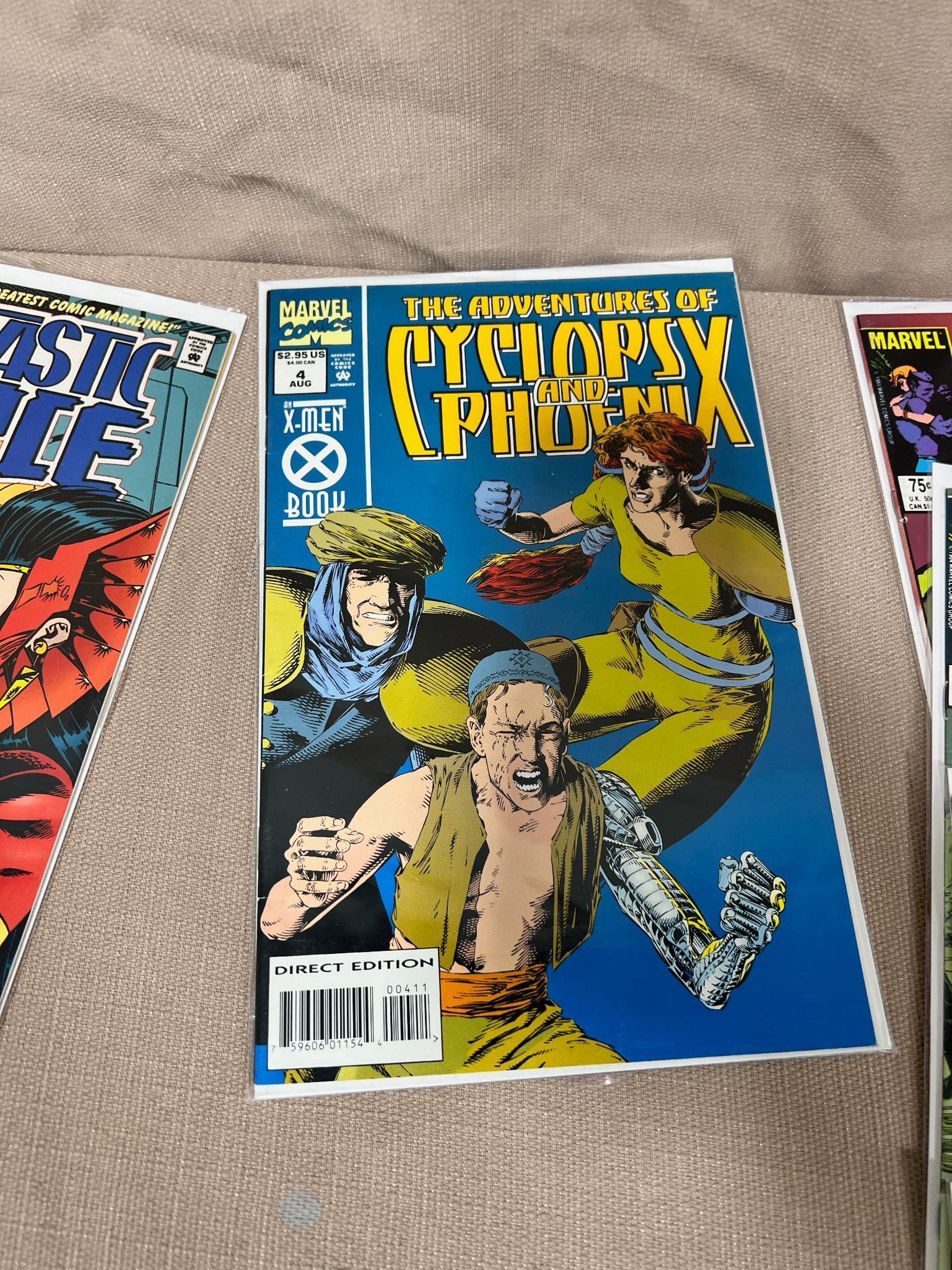 Fantastic Force 1-5, Cyclops and Pheonix 1-4 and Beauty and the Beast 1-4