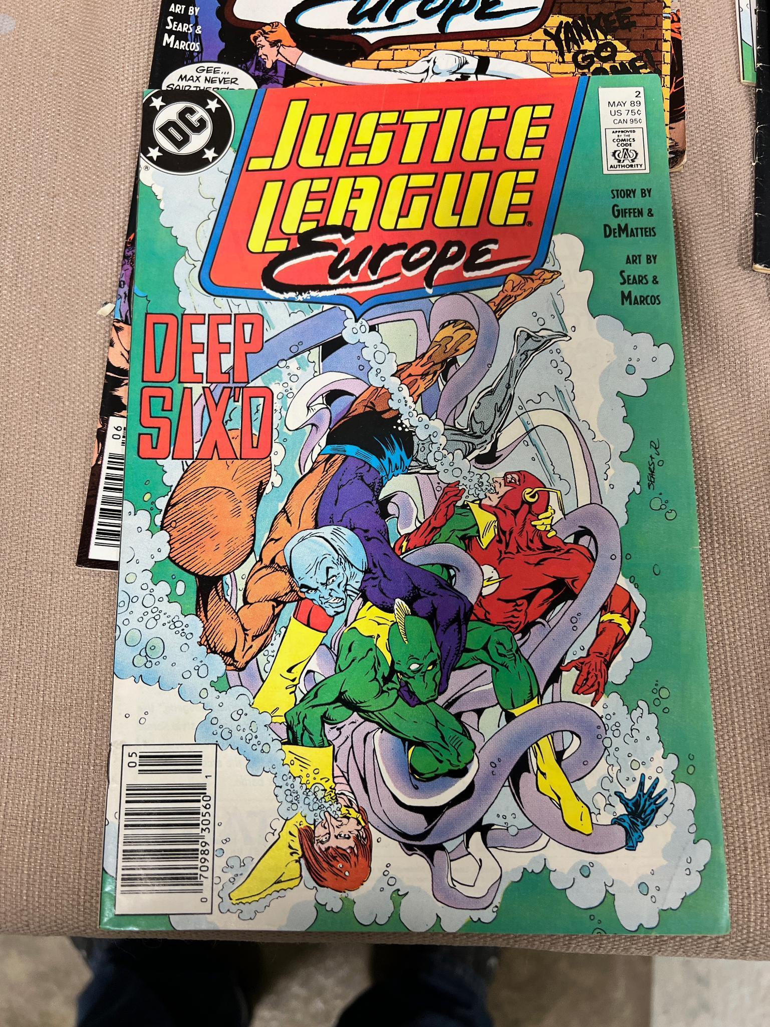 Justice League Europe, West Coast Avengers, Green Lantern and more