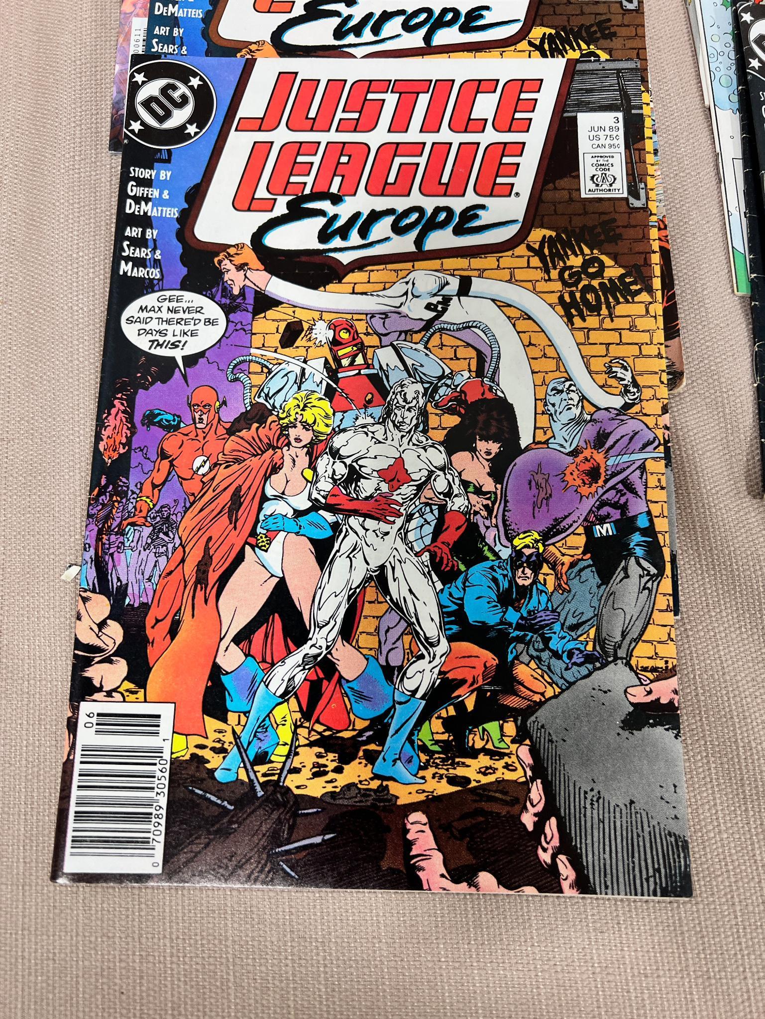 Justice League Europe, West Coast Avengers, Green Lantern and more