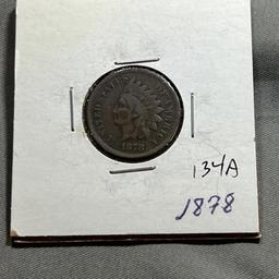 1878 Indianhead Cent