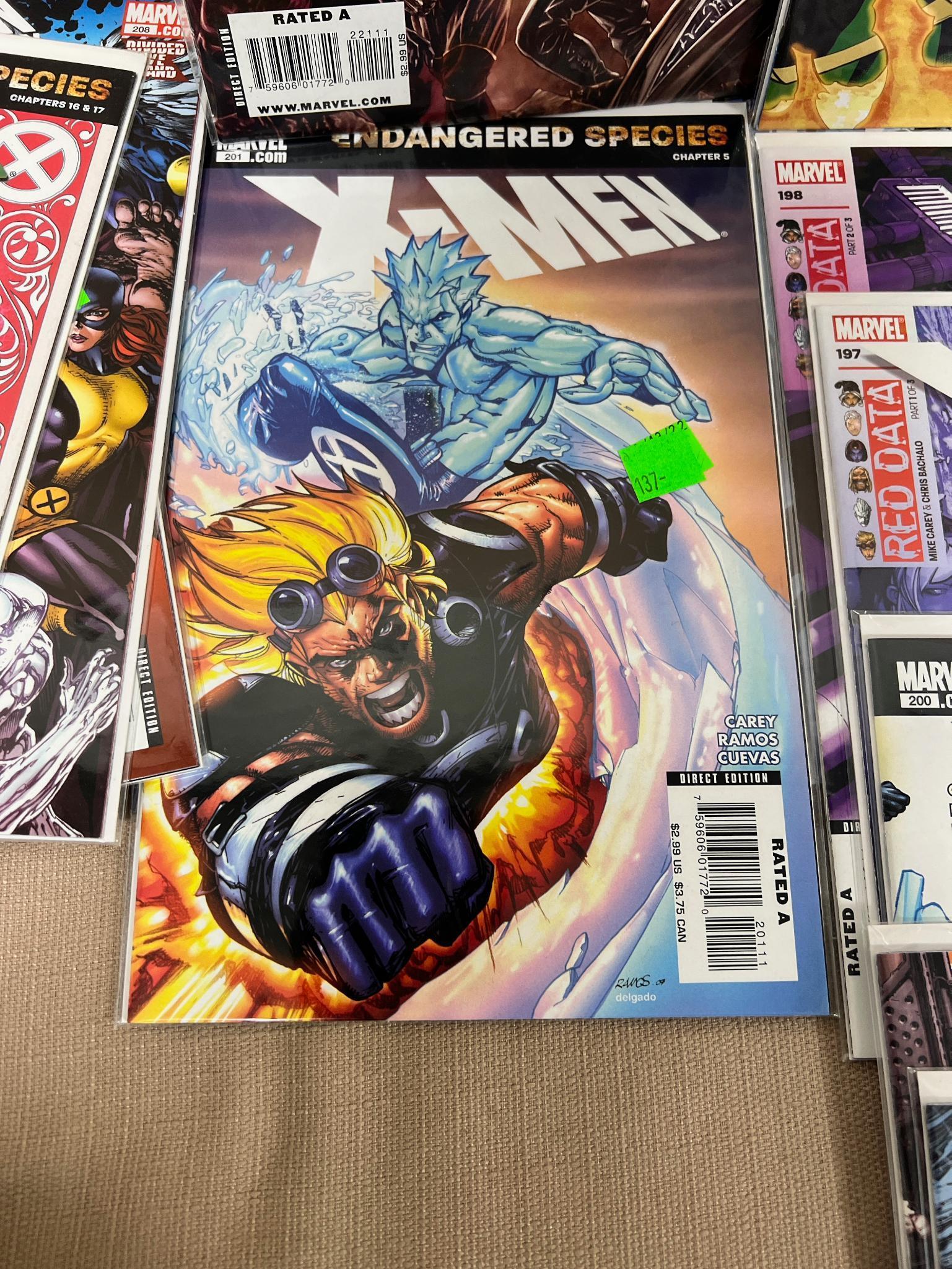 45 X-Men and X-Men Legacy Comic Books