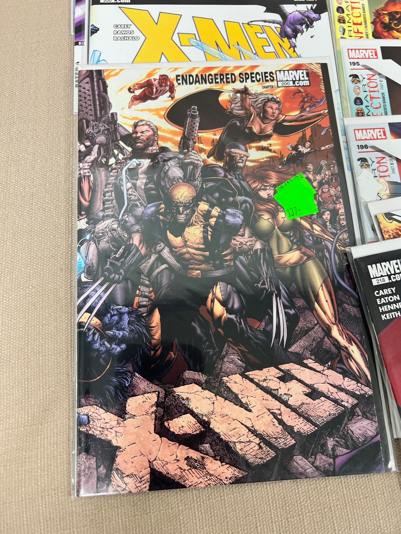 45 X-Men and X-Men Legacy Comic Books