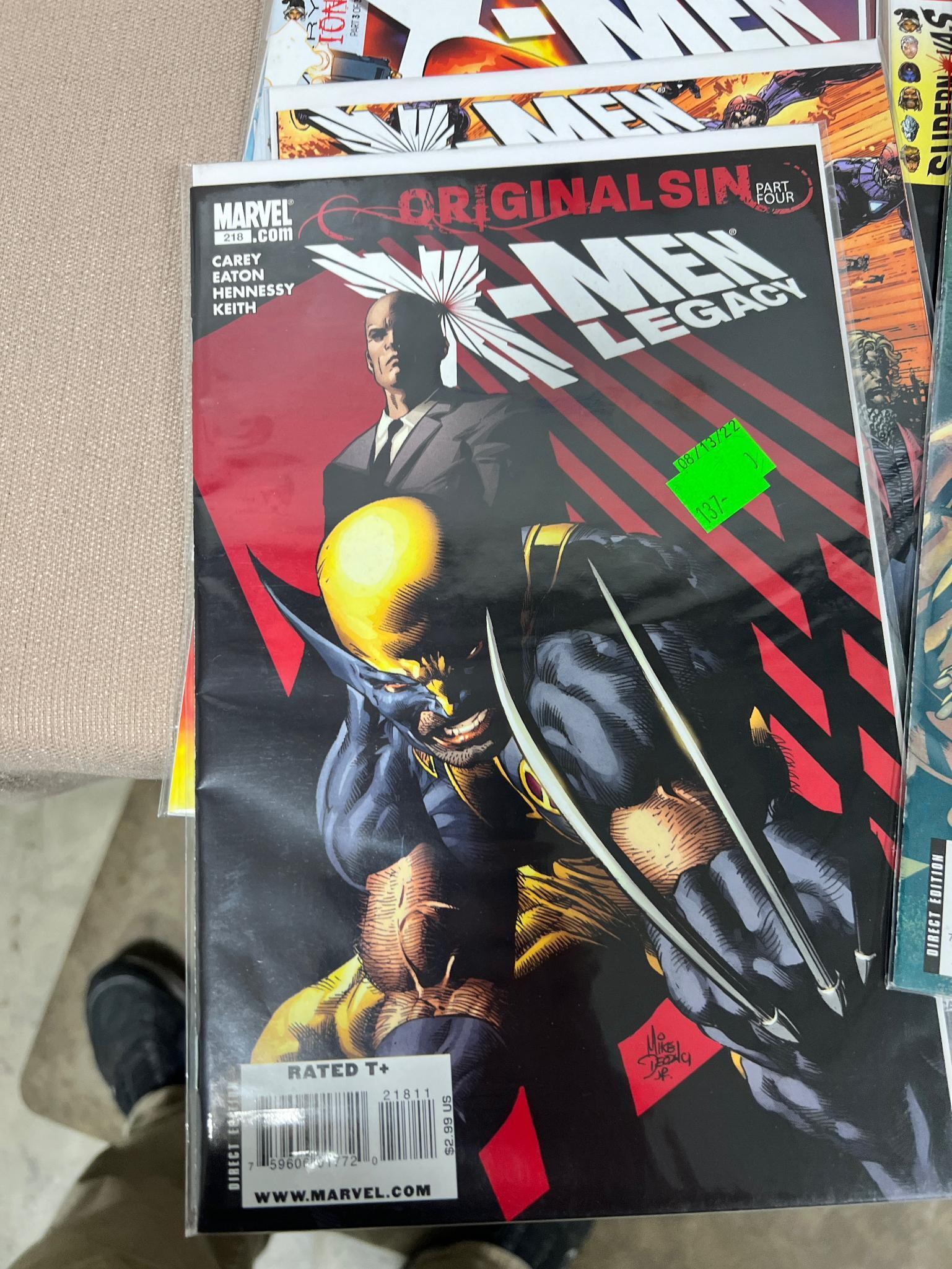 45 X-Men and X-Men Legacy Comic Books
