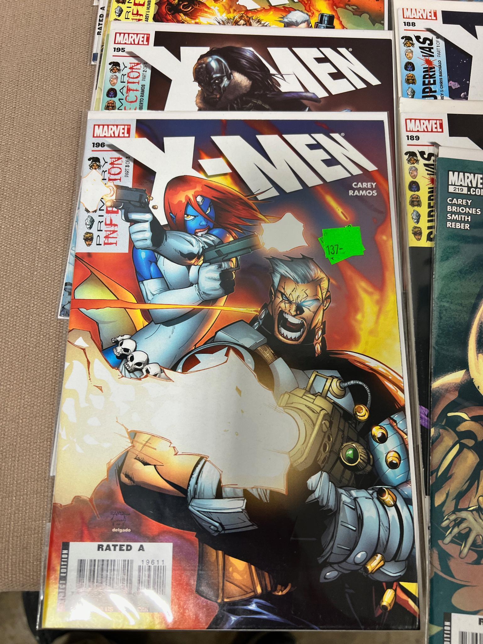 45 X-Men and X-Men Legacy Comic Books