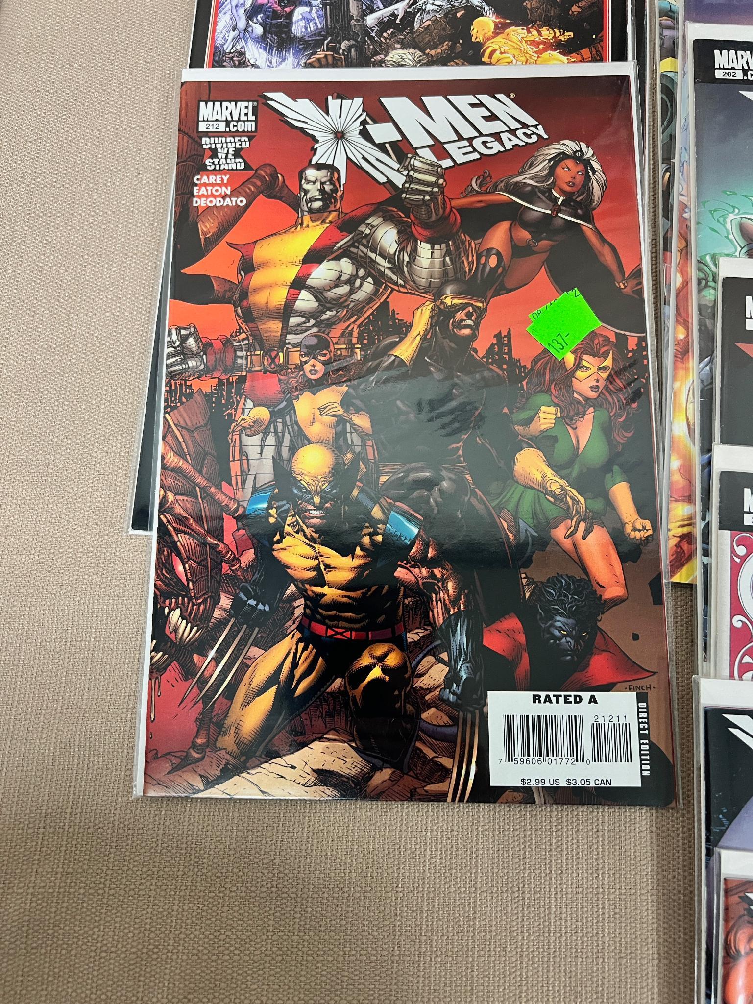 45 X-Men and X-Men Legacy Comic Books