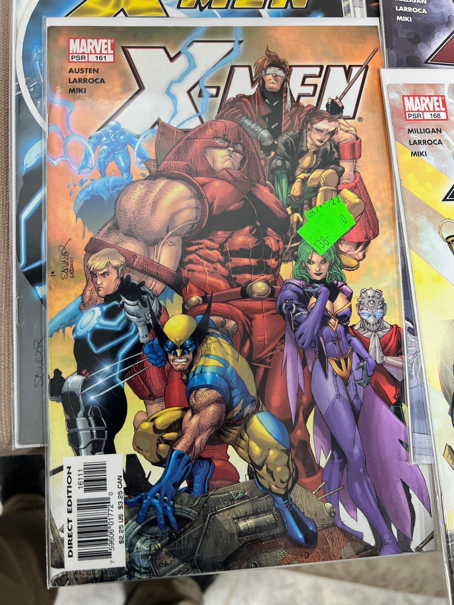 45 X-Men, New X-Men and X-Men Legacy Comic Books