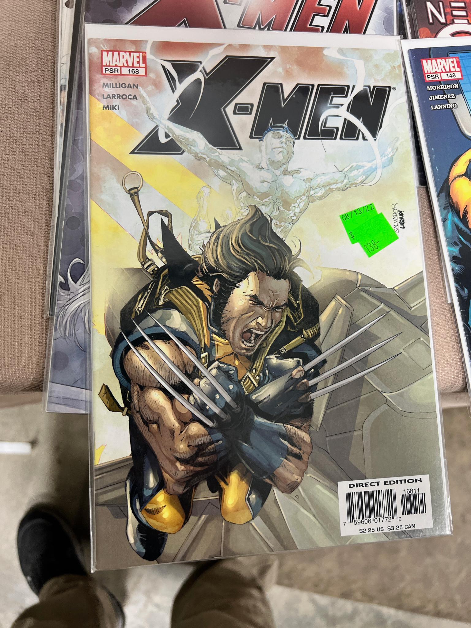 45 X-Men, New X-Men and X-Men Legacy Comic Books