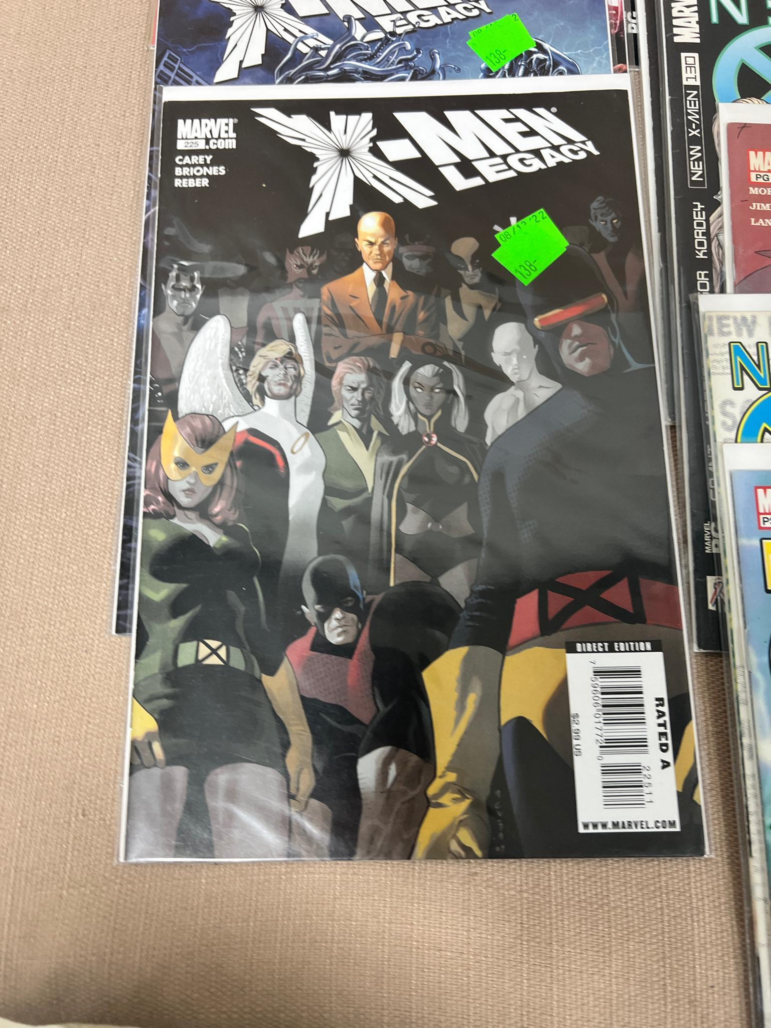 45 X-Men, New X-Men and X-Men Legacy Comic Books