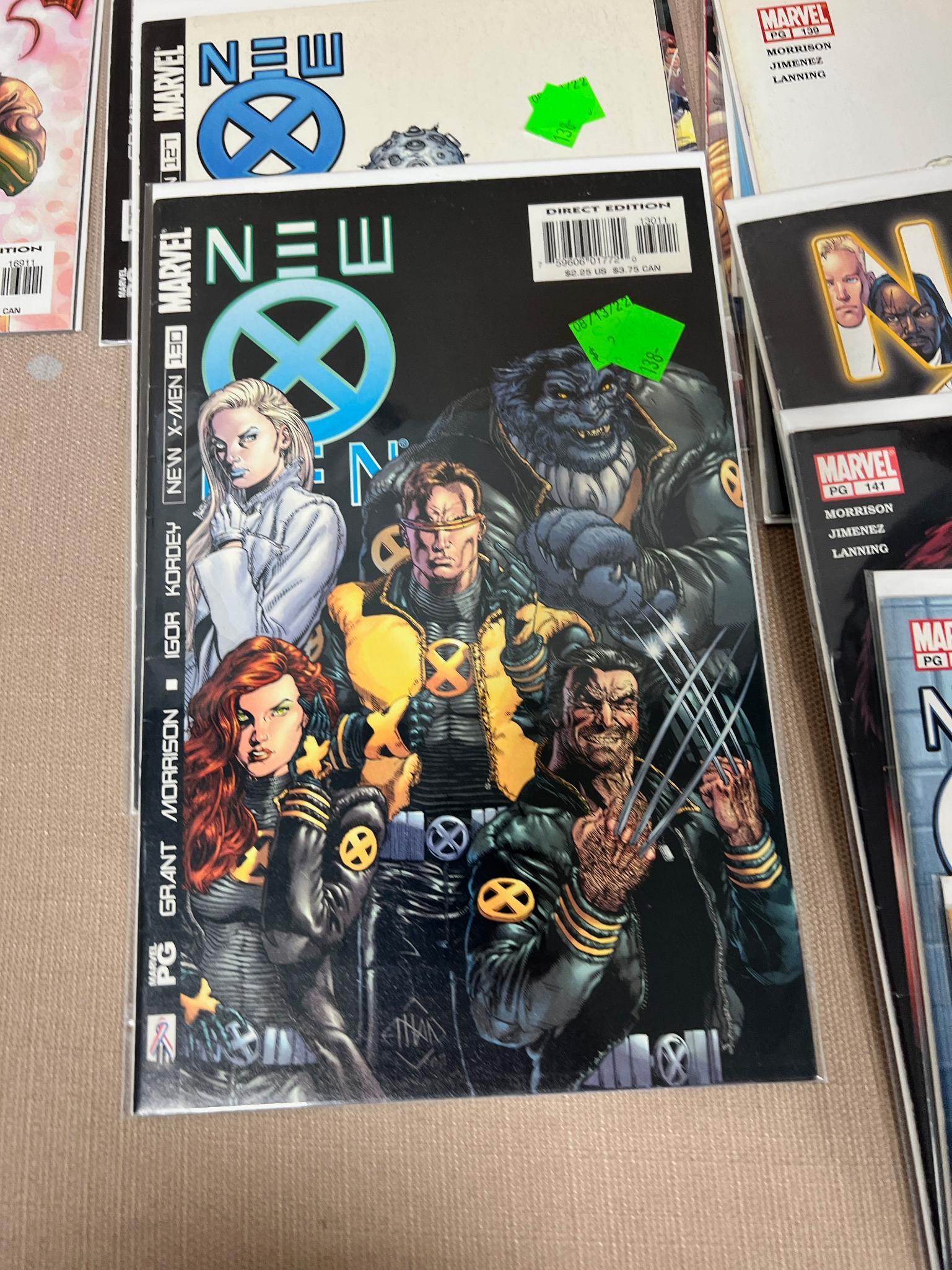 45 X-Men, New X-Men and X-Men Legacy Comic Books