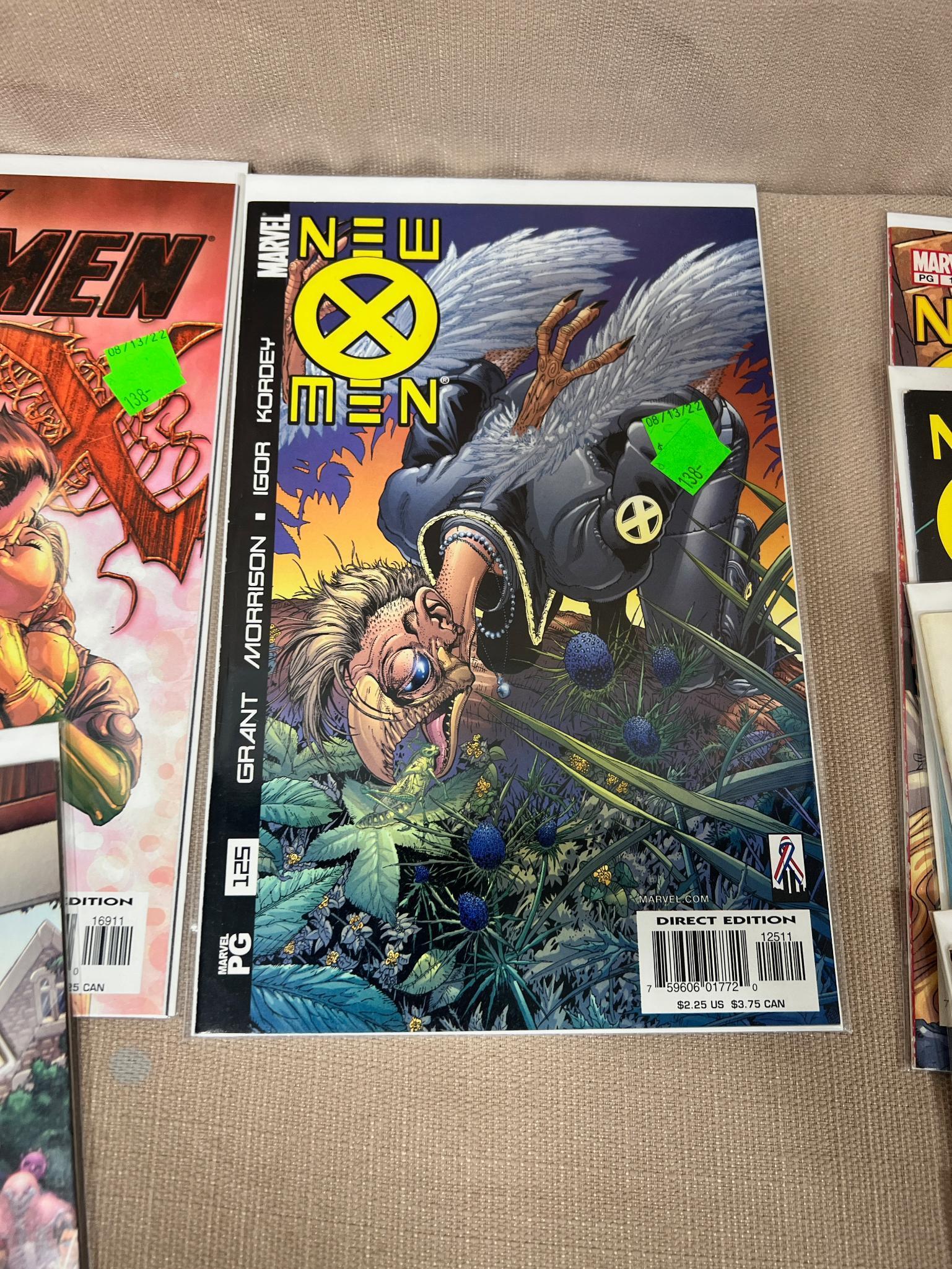 45 X-Men, New X-Men and X-Men Legacy Comic Books