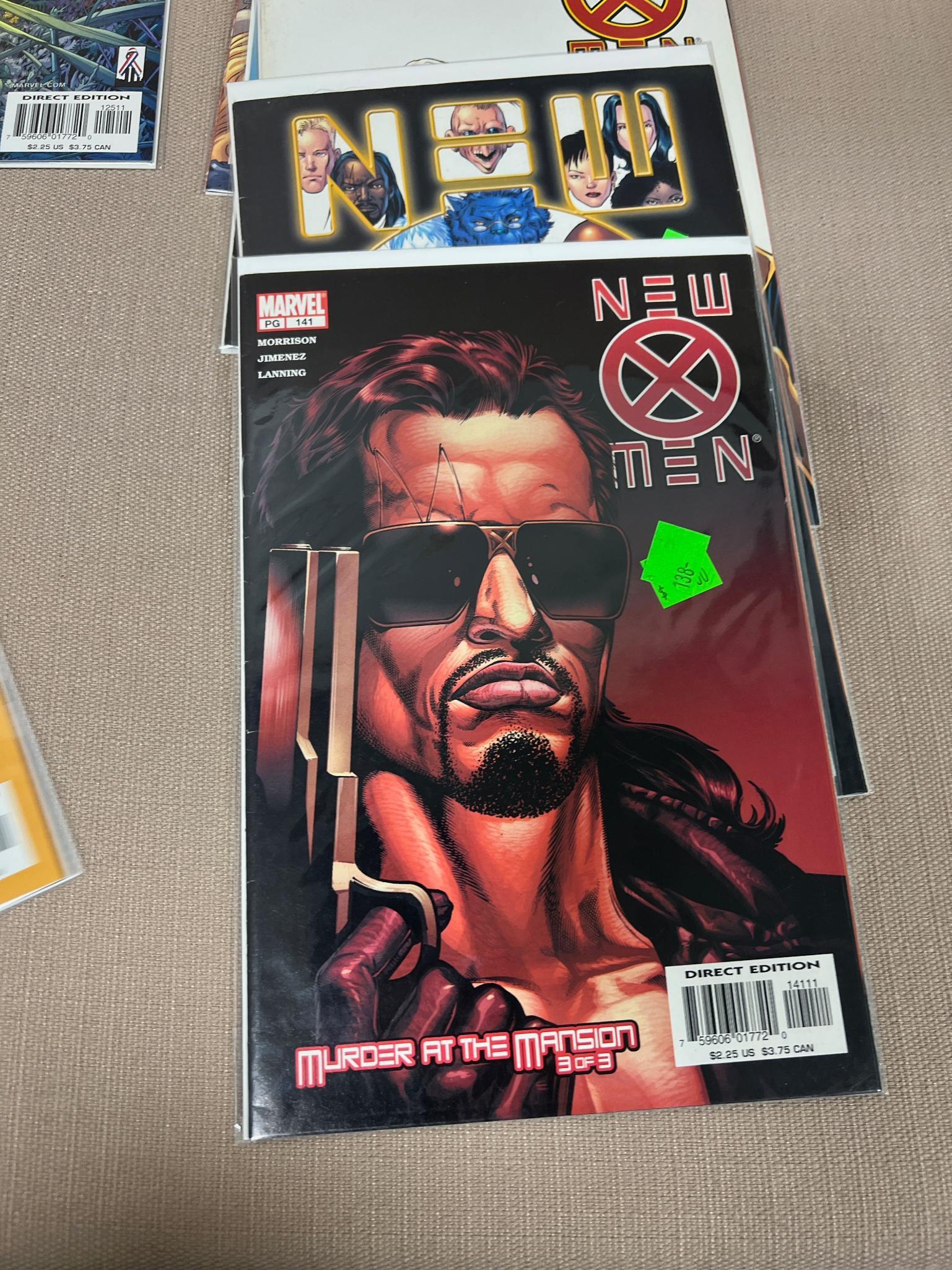 45 X-Men, New X-Men and X-Men Legacy Comic Books