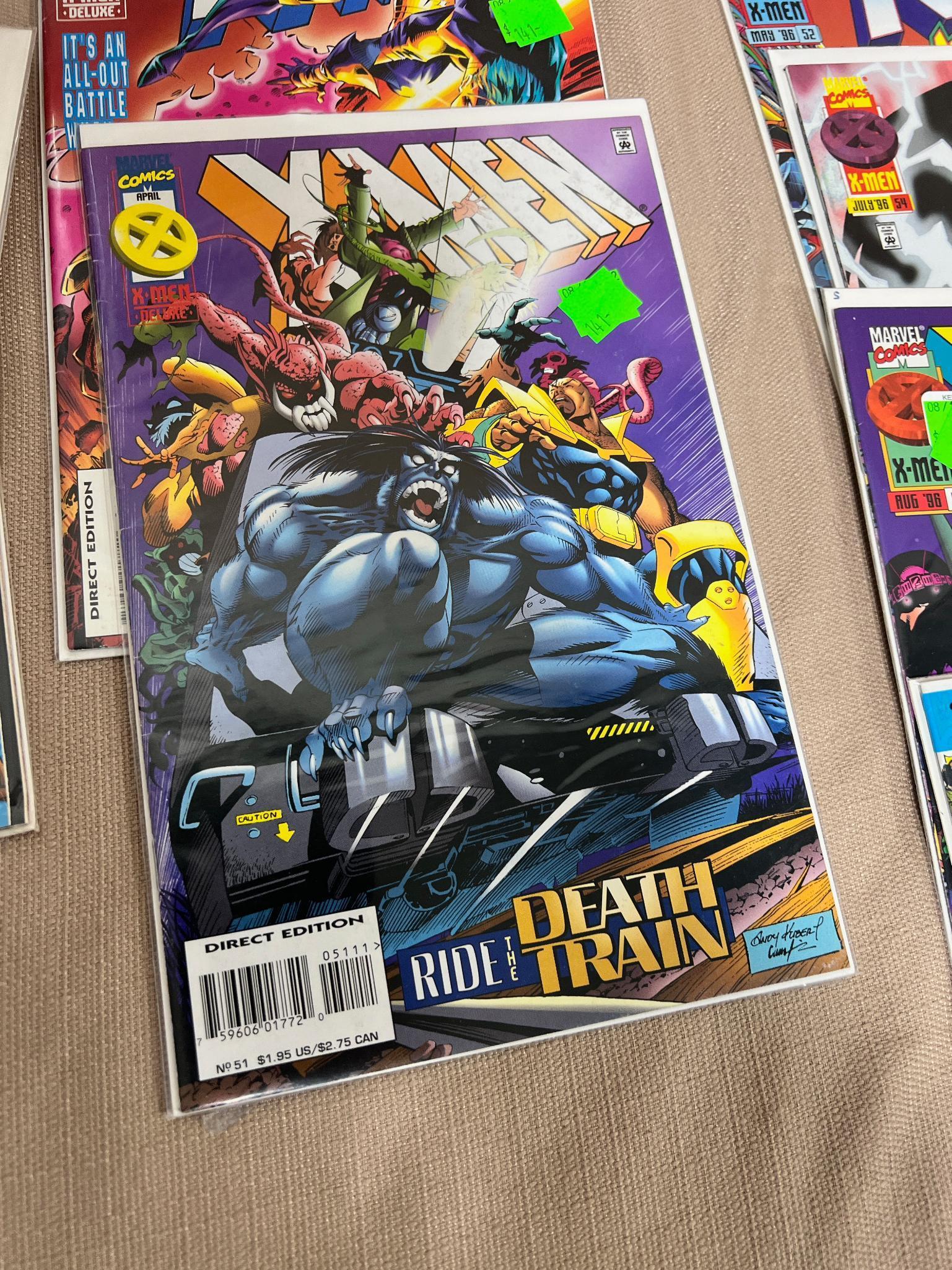 21- X-Men Deluxe including No. 50 FULL COVER