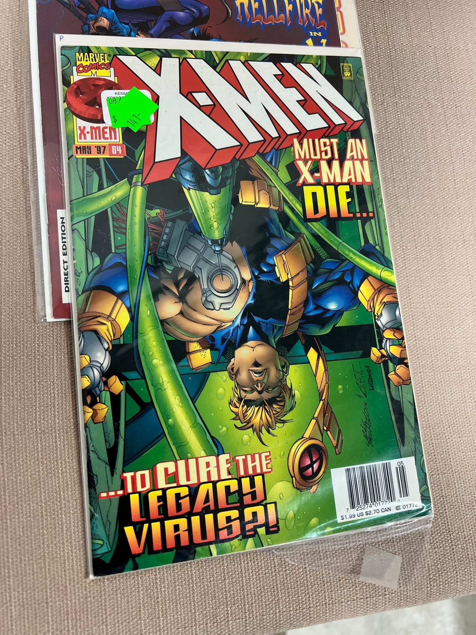 21- X-Men Deluxe including No. 50 FULL COVER