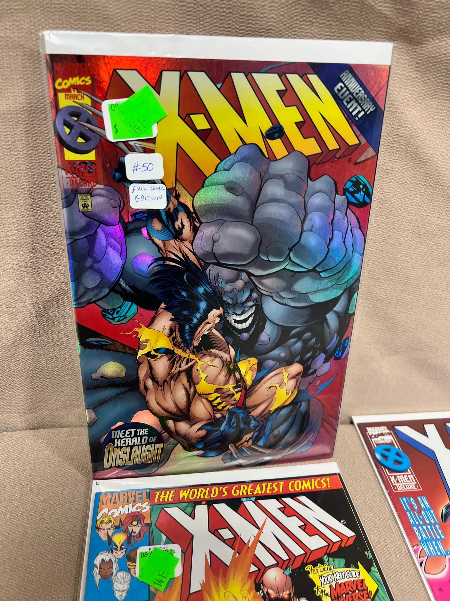21- X-Men Deluxe including No. 50 FULL COVER