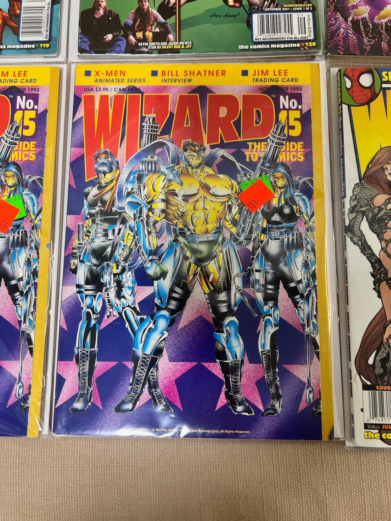 8- Asst. Date Wizard Magazines