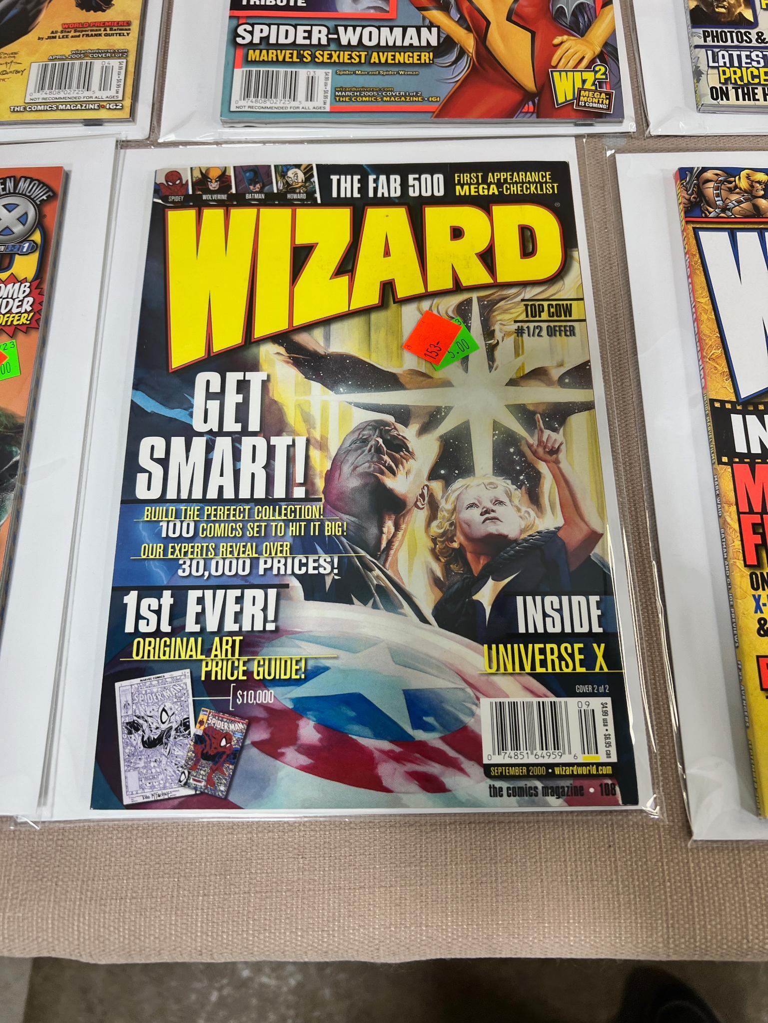 10- Asst. Date Wizard Magazines