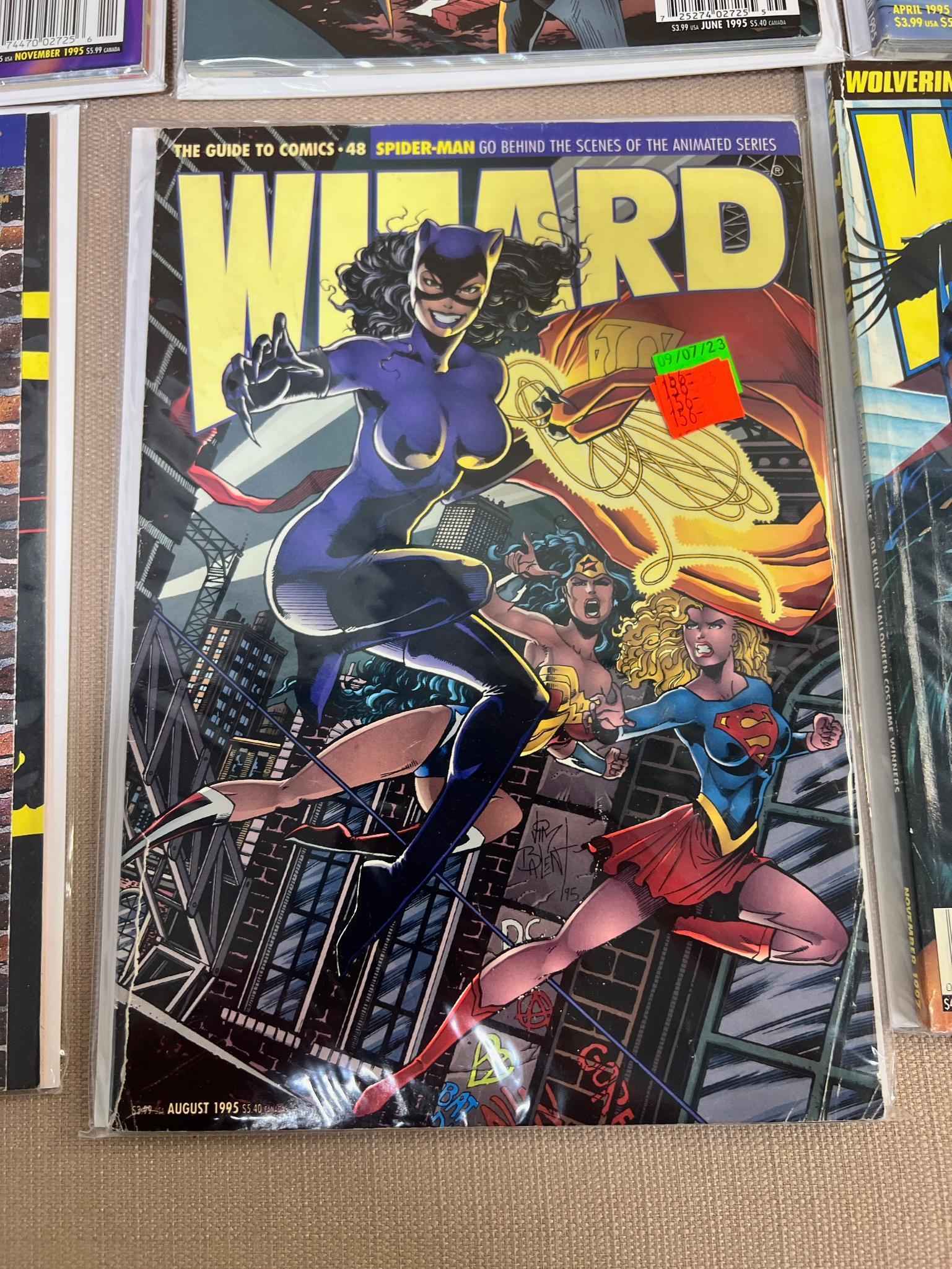 10- Asst. Date Wizard Magazines