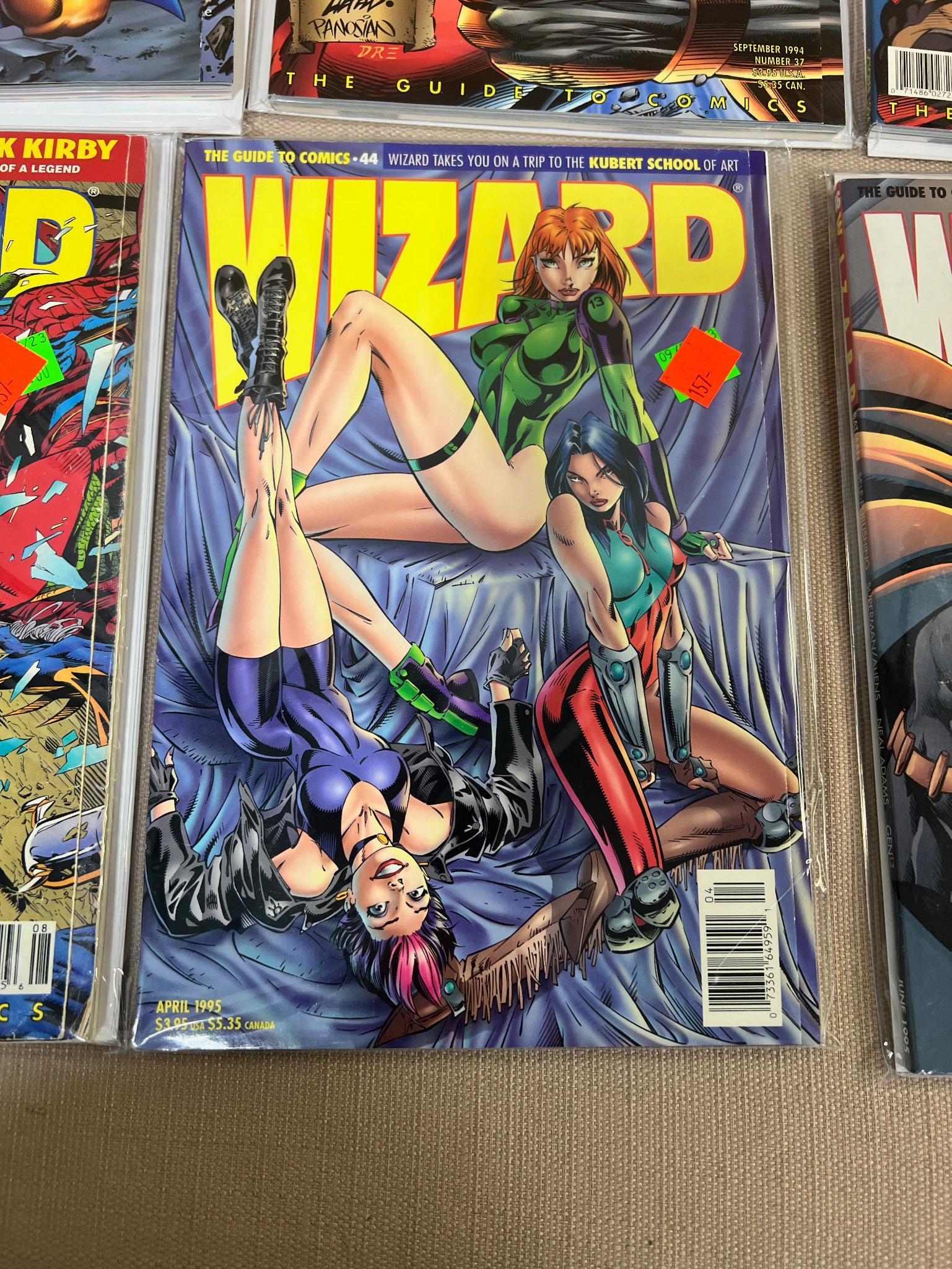 10- Asst. Date Wizard Magazines