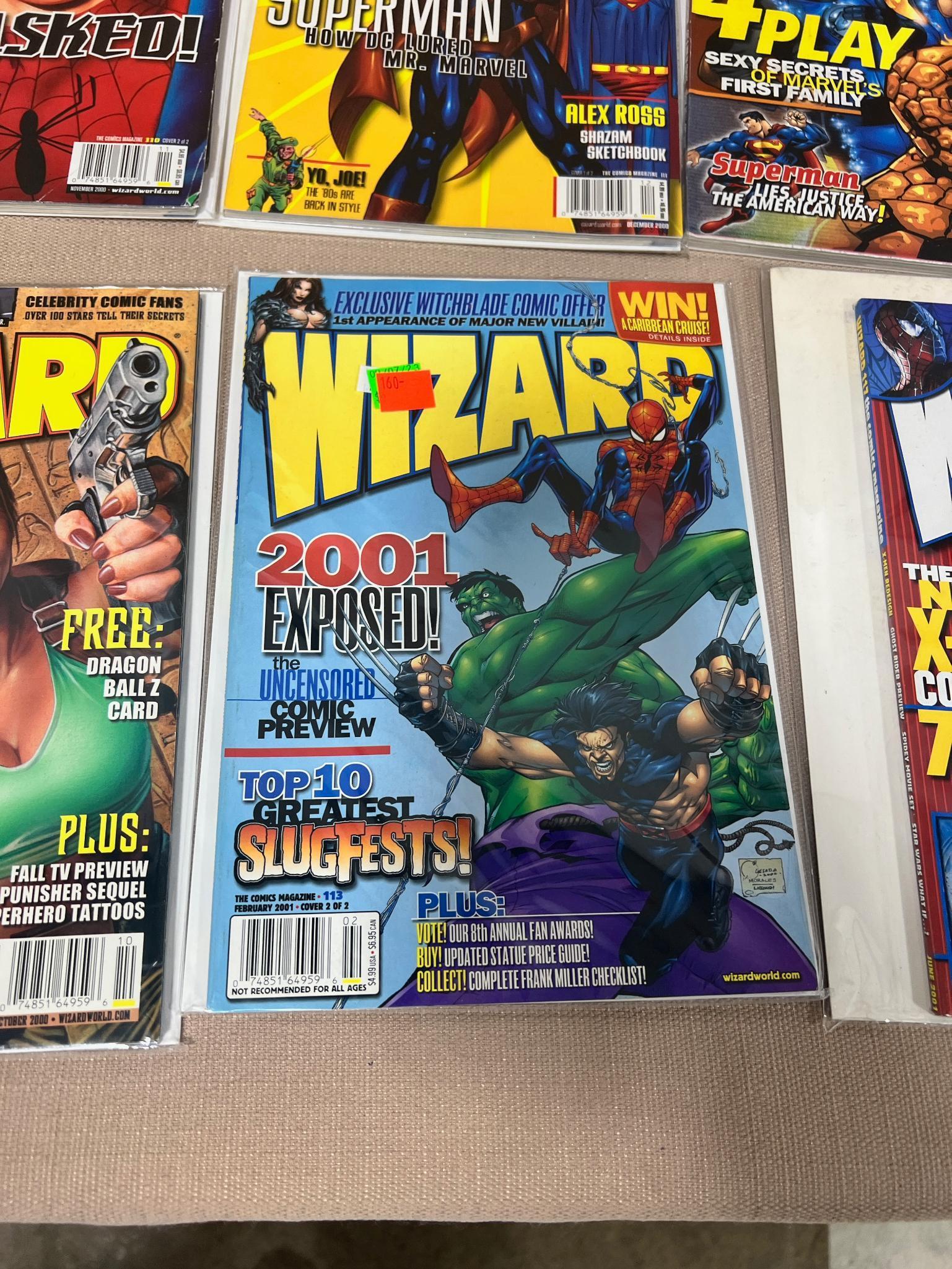 11- Asst. Date Wizard Magazines