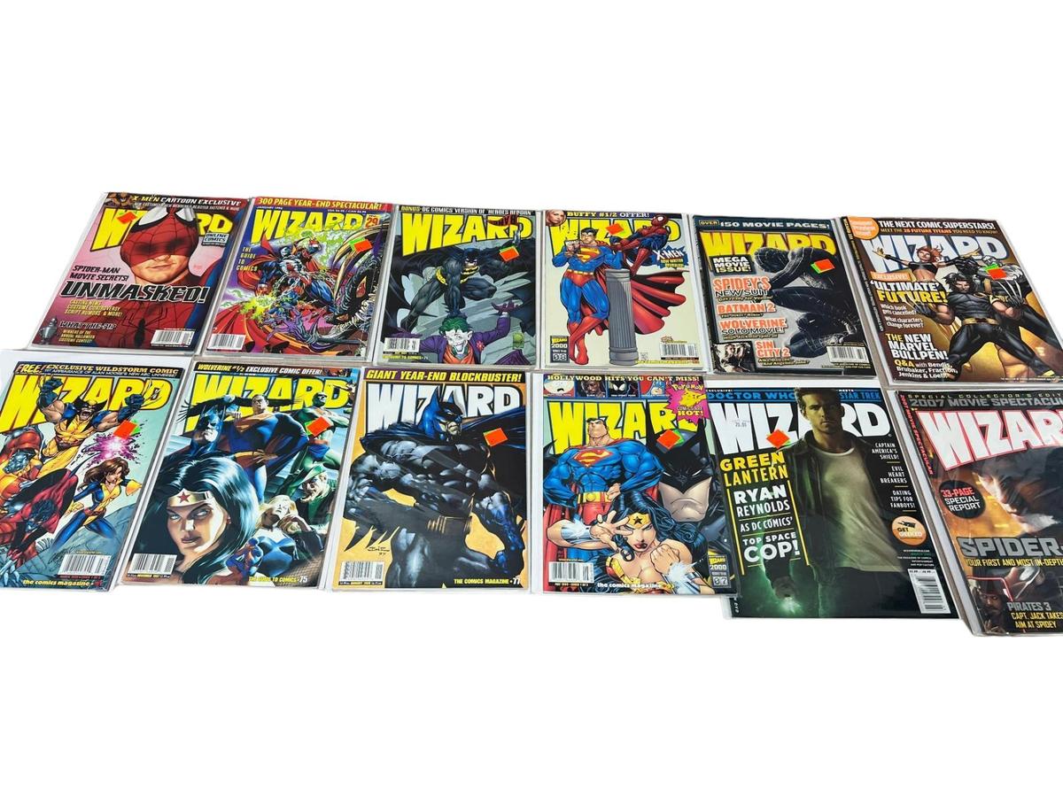 12 Asst. Date Wizard Magazines