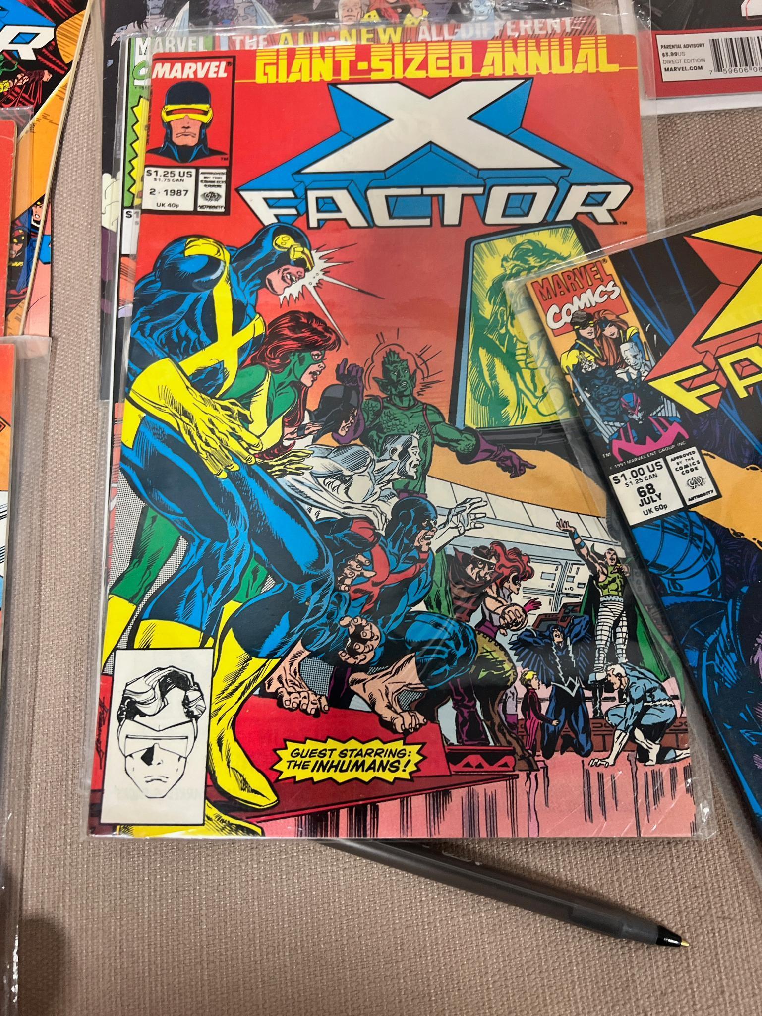 20+ Comic Books, X Factor, X Force, Spiderman and X- Force 1,2,3 and more