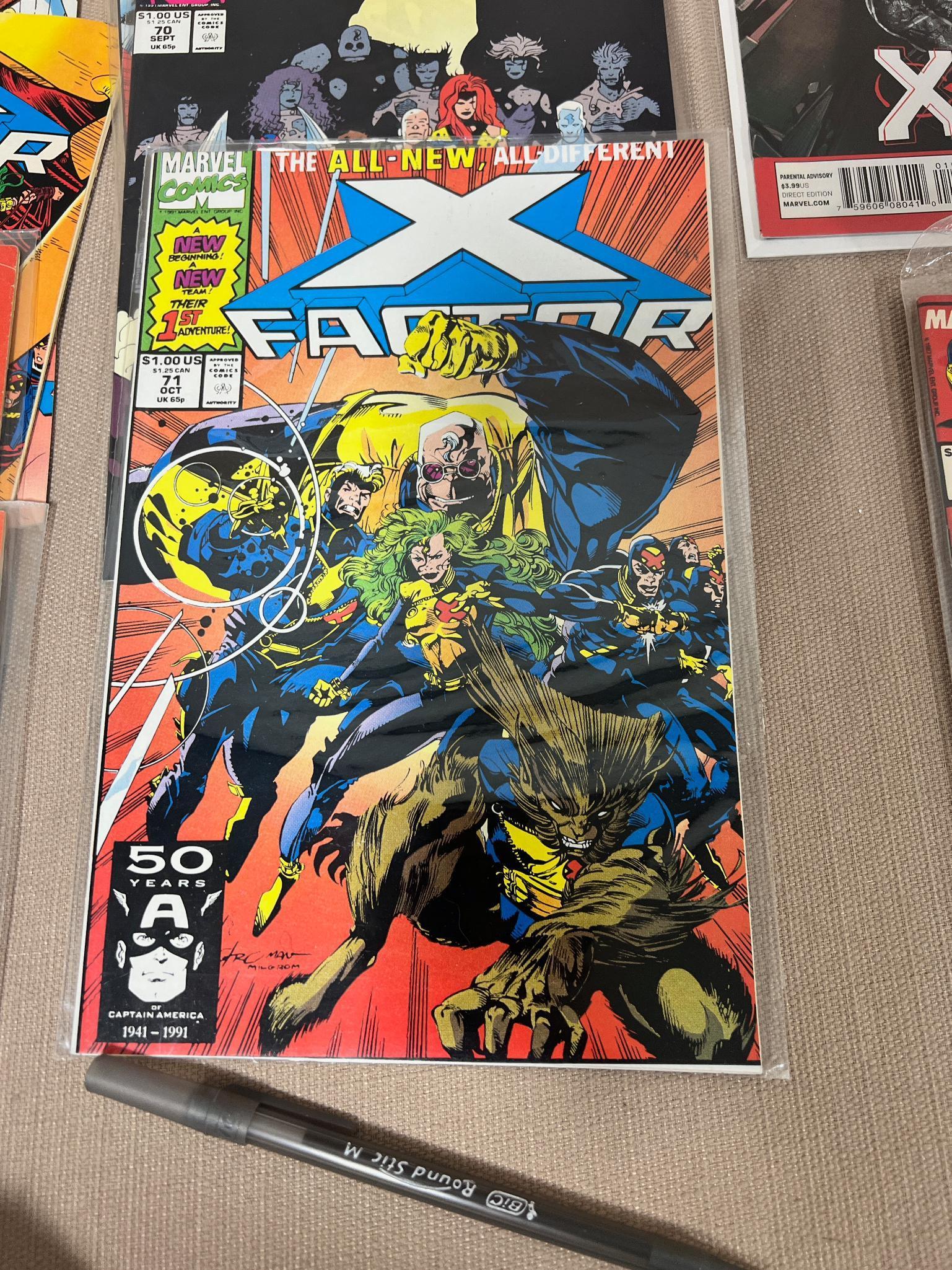 20+ Comic Books, X Factor, X Force, Spiderman and X- Force 1,2,3 and more