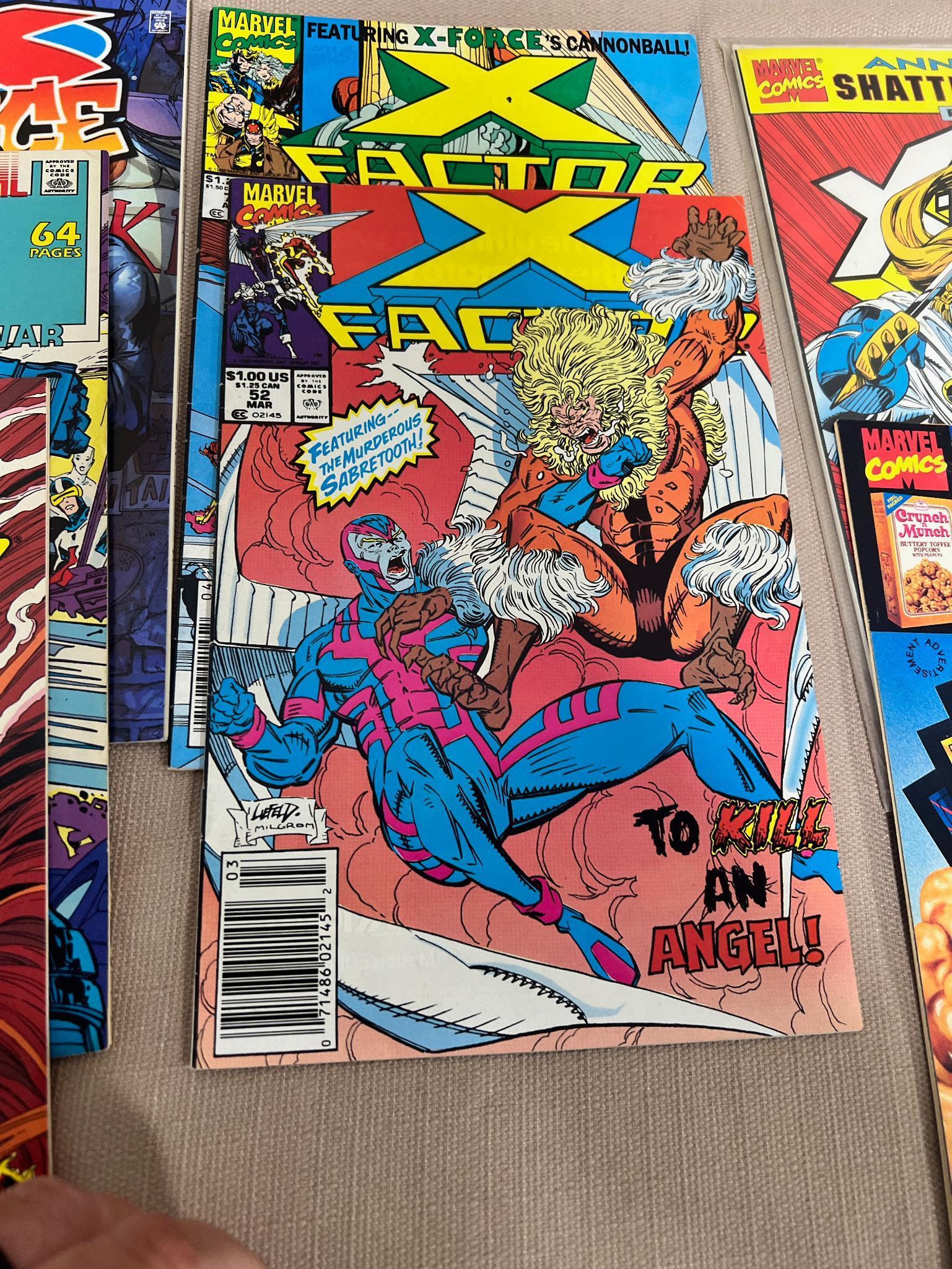 20+ Comic Books, X Factor, X Force, Spiderman and X- Force 1,2,3 and more