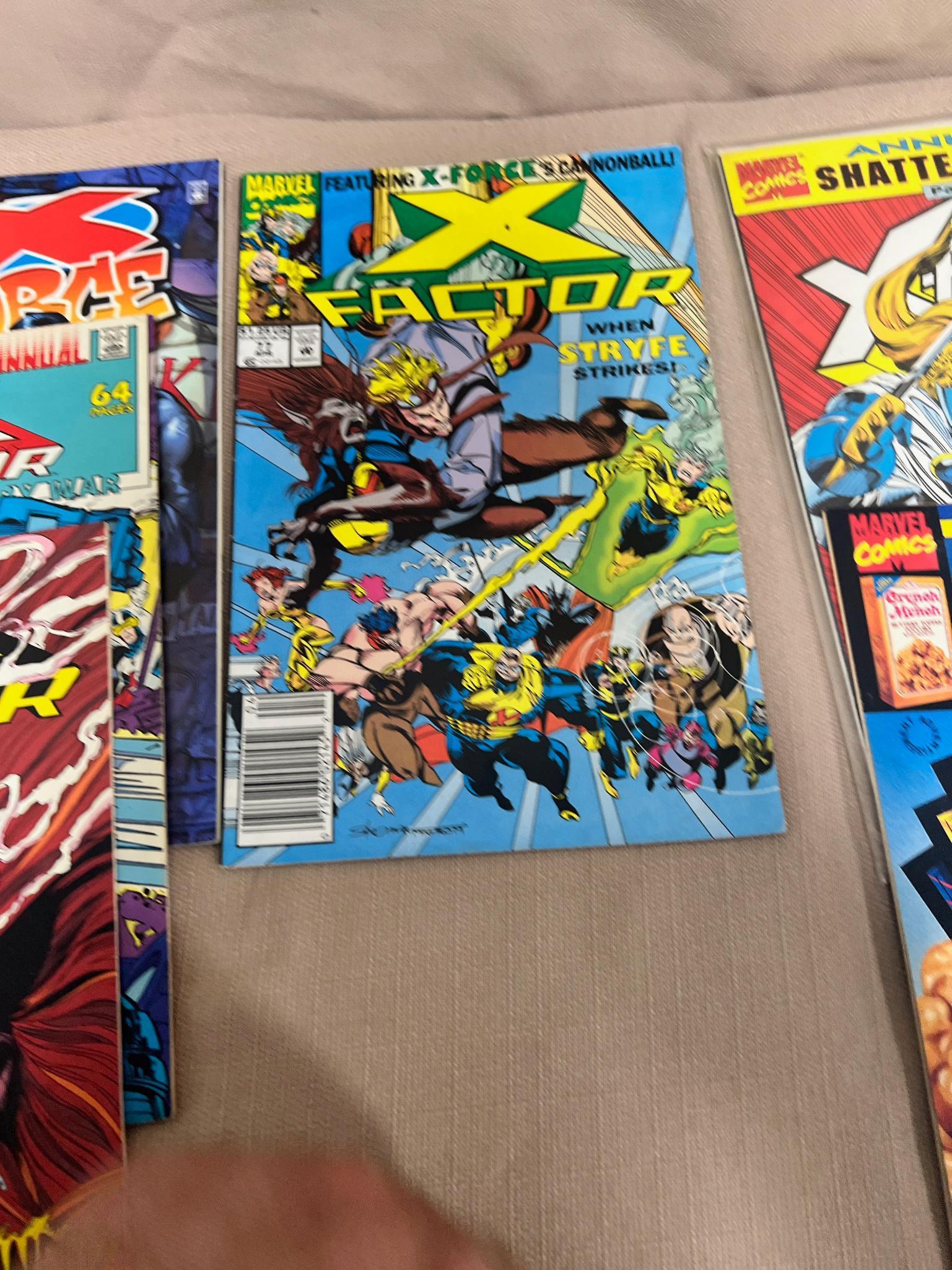 20+ Comic Books, X Factor, X Force, Spiderman and X- Force 1,2,3 and more