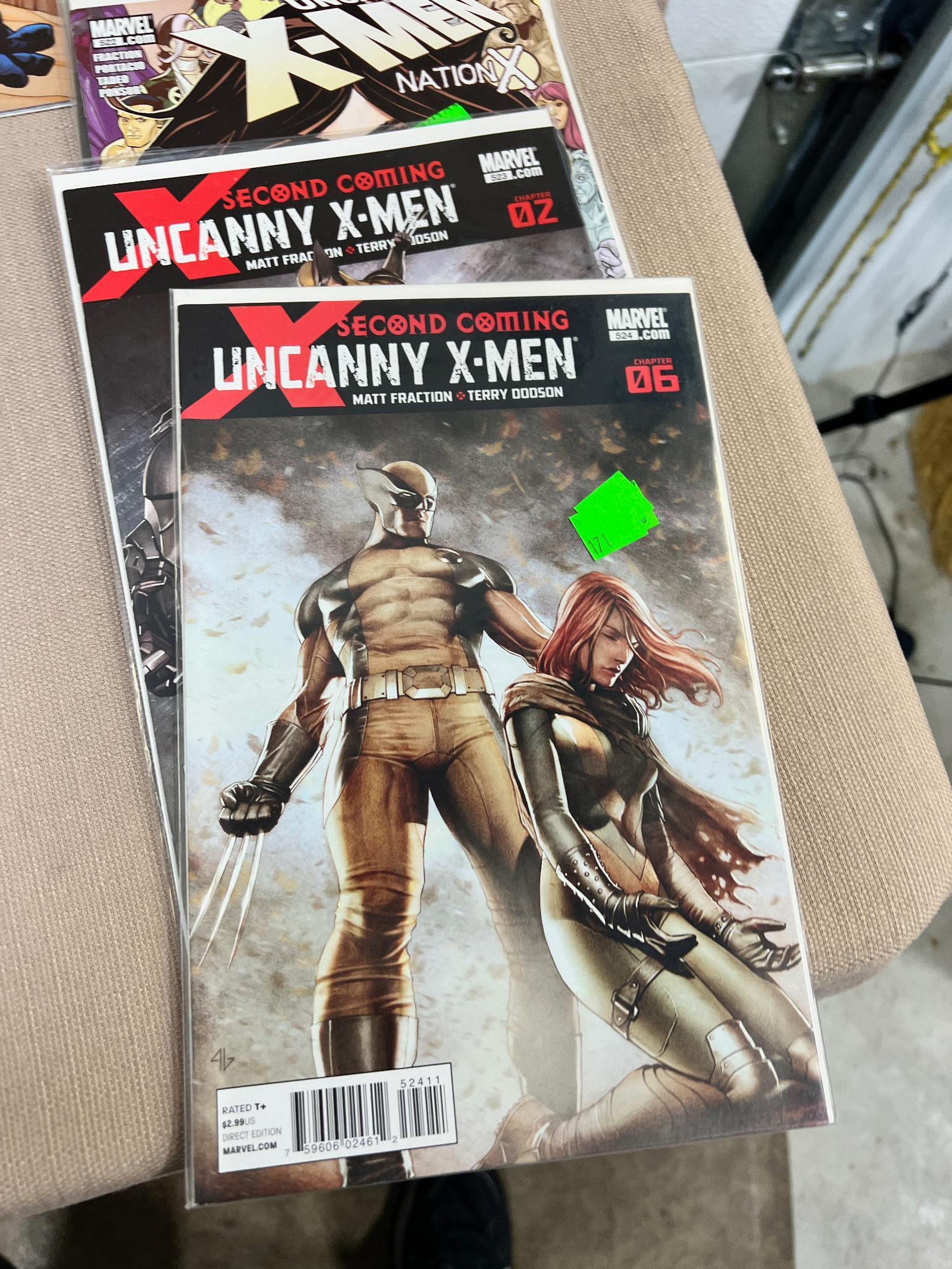 20+ Uncanny X-Men and related Comic Books issues 502-527, some dups, some gaps, see pics