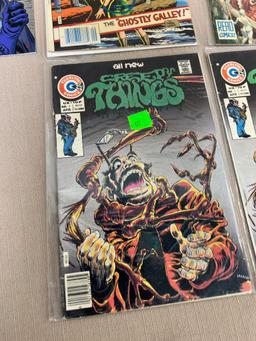 7- Older comics, Nightwatch, Batman, Haunted Library, Creepy Things and more