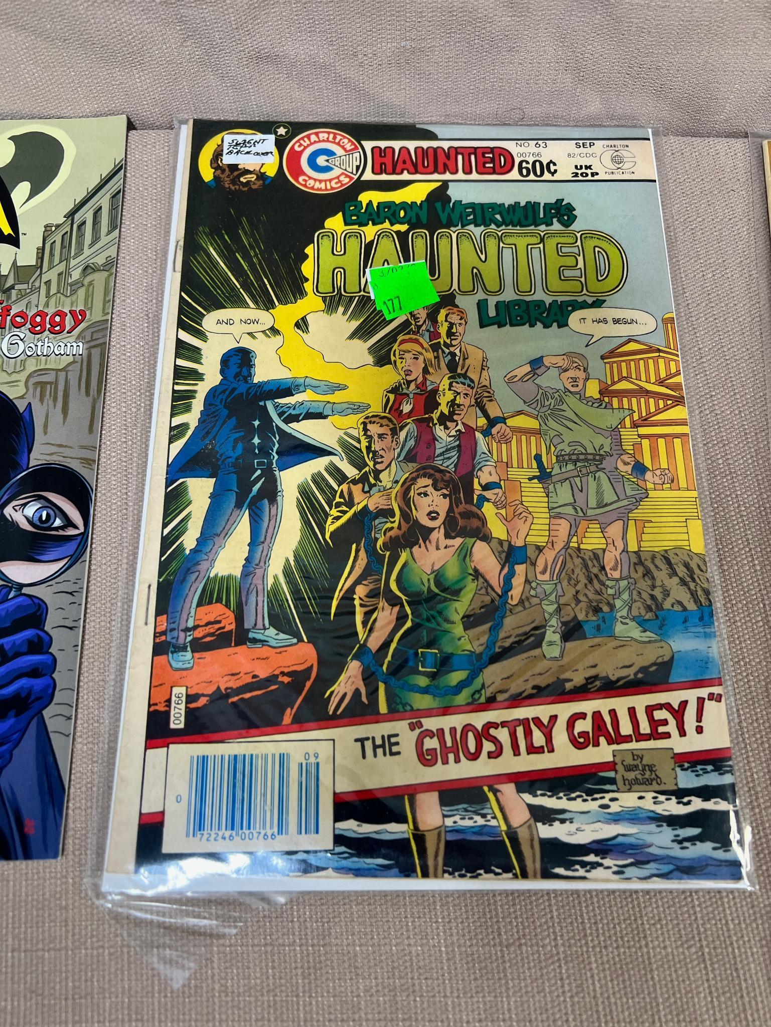7- Older comics, Nightwatch, Batman, Haunted Library, Creepy Things and more