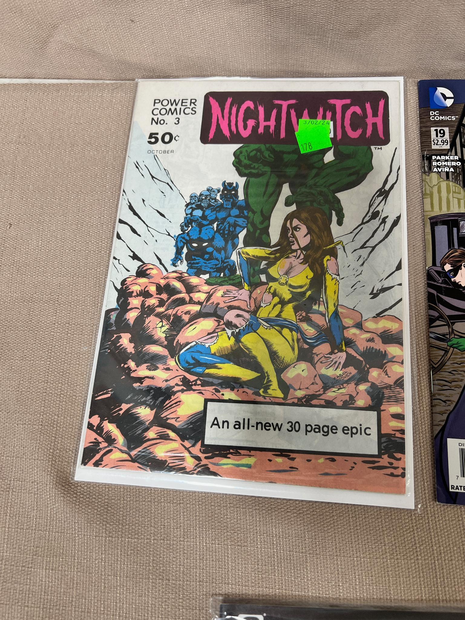 7- Older comics, Nightwatch, Batman, Haunted Library, Creepy Things and more