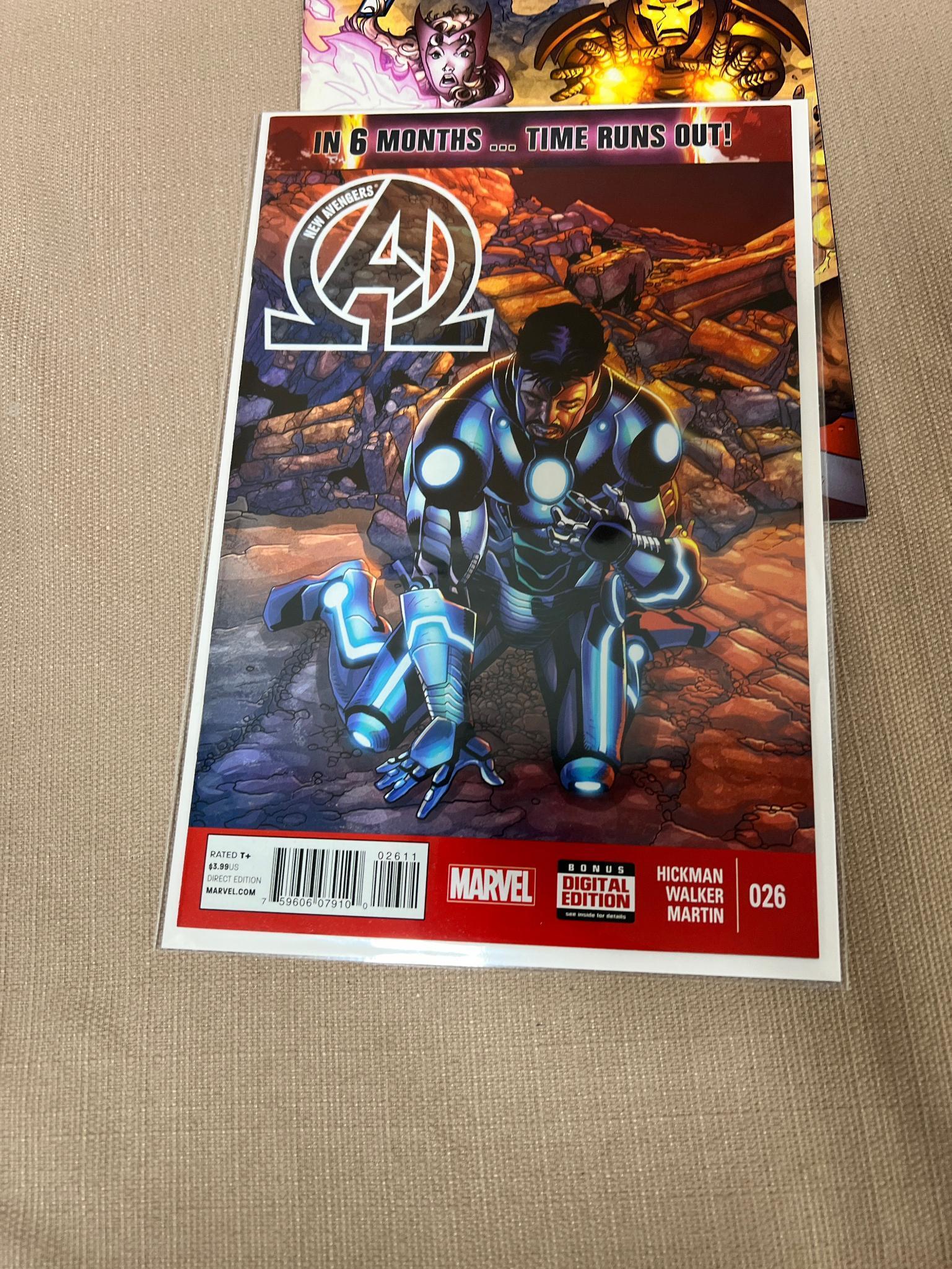 20+ Avengers and New Avengers Comic Books